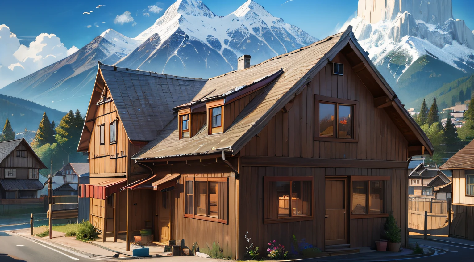 def create_scenario (anime model): name = input("wooden house : ") description = input("large house of 2 storey front, road and mountains and hills : ") location = input("a village: "