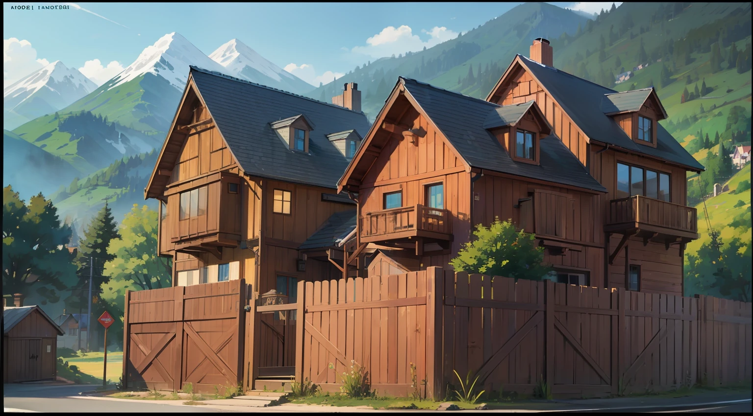 def create_scenario (anime model): name = input("wooden house : ") description = input("large house of 2 storey front, road and mountains and hills : ") location = input("a village: "