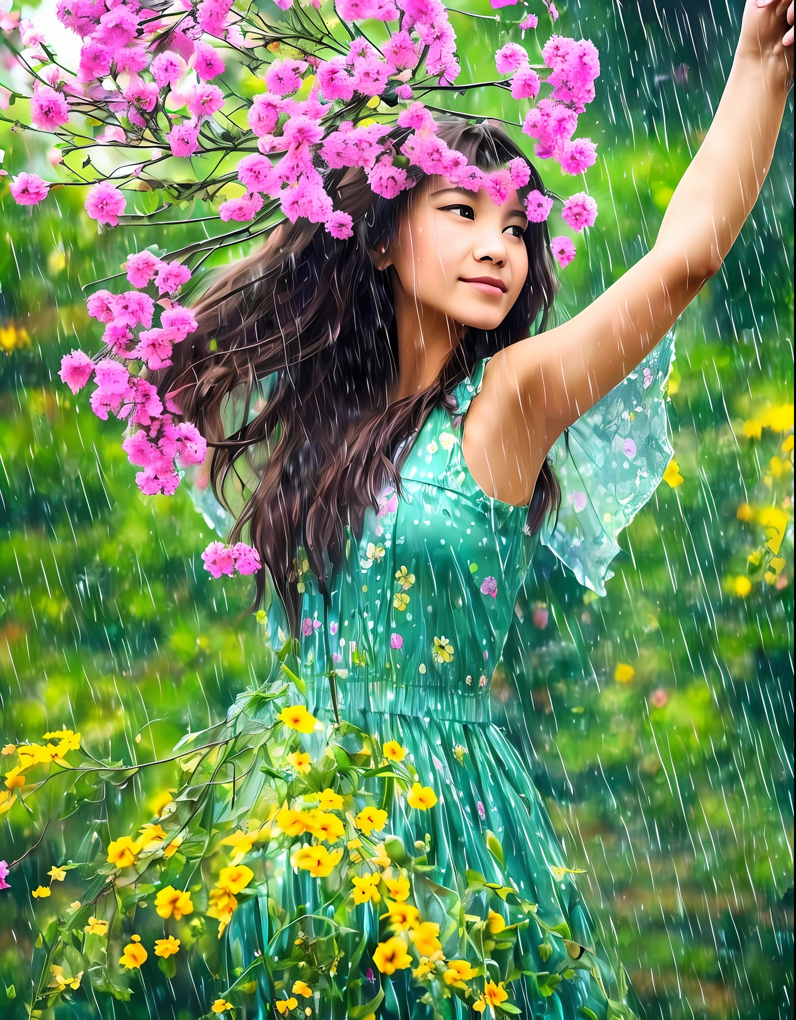 Learn to dance in the rain and watch as you bloom amid the storm.