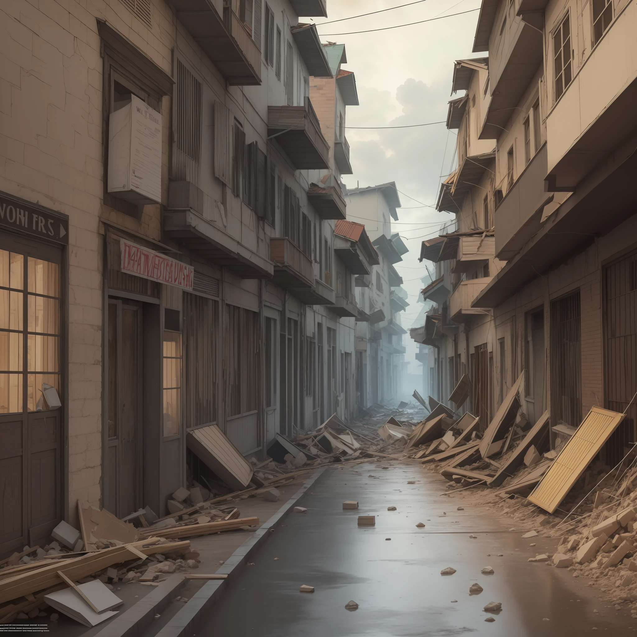 An Art with the write up IF NATURAL DISASTERS ARE HUMAN