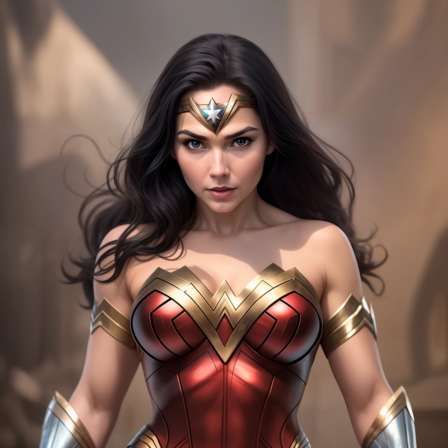 Photo Wonder Woman Face