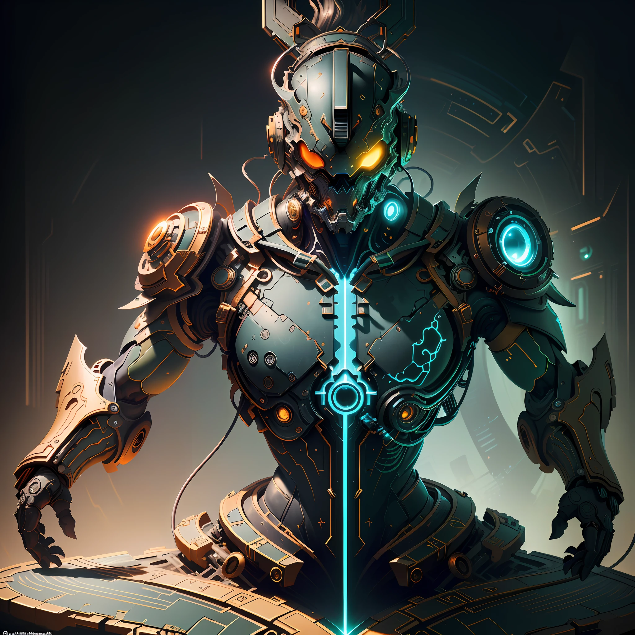 masterpiece, best quality, (extremely detailed CG unity 8k wallpaper), (best quality), (best illustration), (best shadow), absurdres, realistic lighting, (Abyss), beautiful detailed glow, art by PeterMohrBacher,
