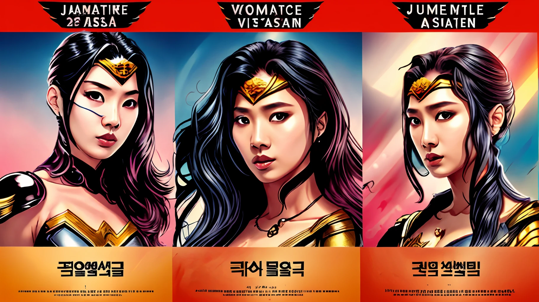 "Female version of the Justice League with Korean actresses." --auto