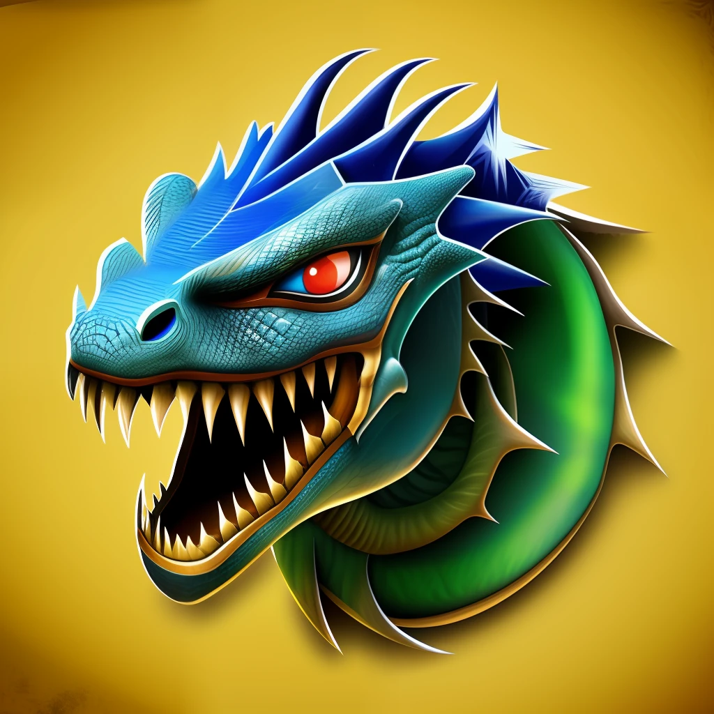 Blue Dragon's Head