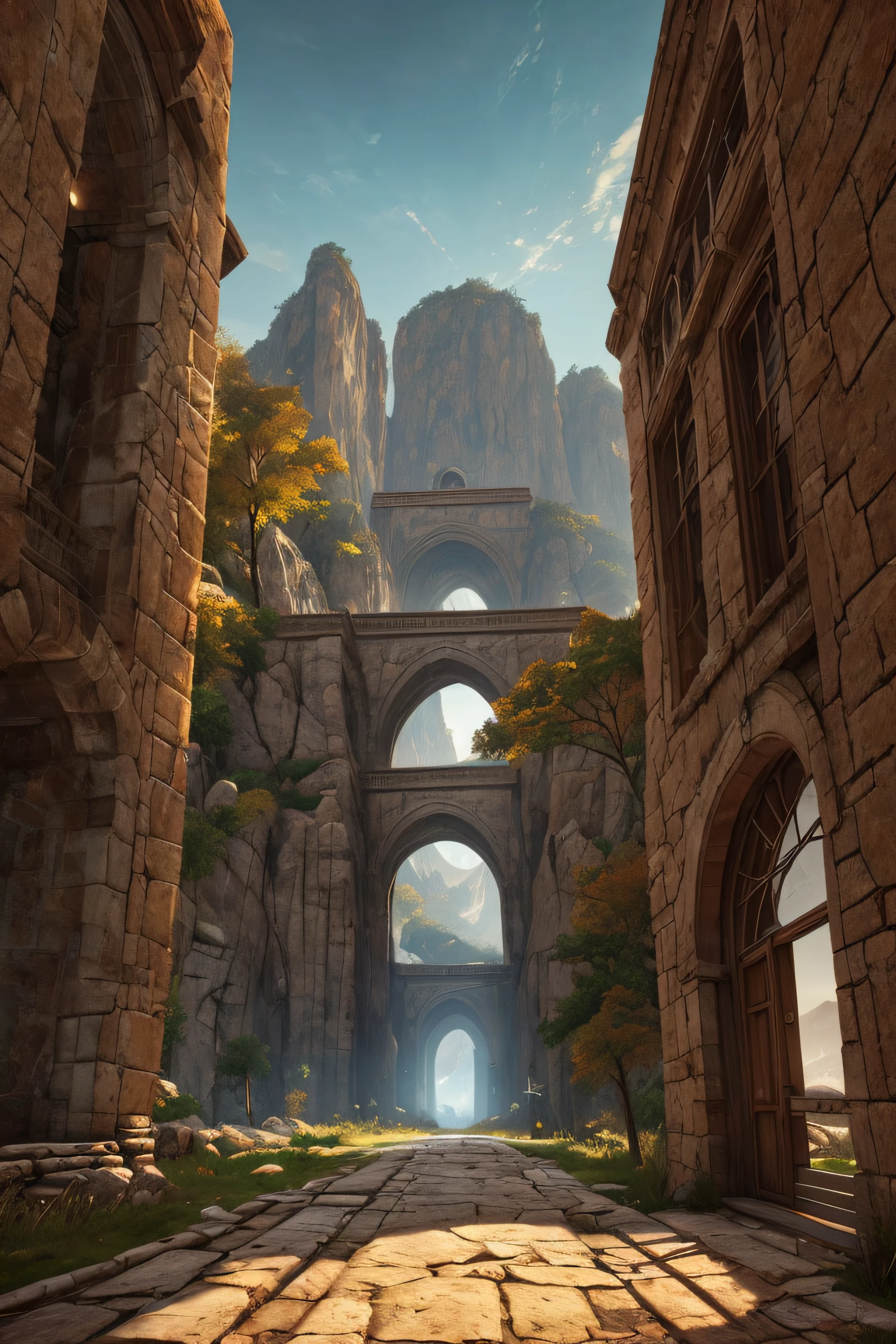 Randomly generated, scenic spots, varied, high-end, epic compositions, atmospheric, ultra hd, glazed, atmospheric, epic compositions, Unreal Engine, highly detailed technology, real world, real photos --auto
