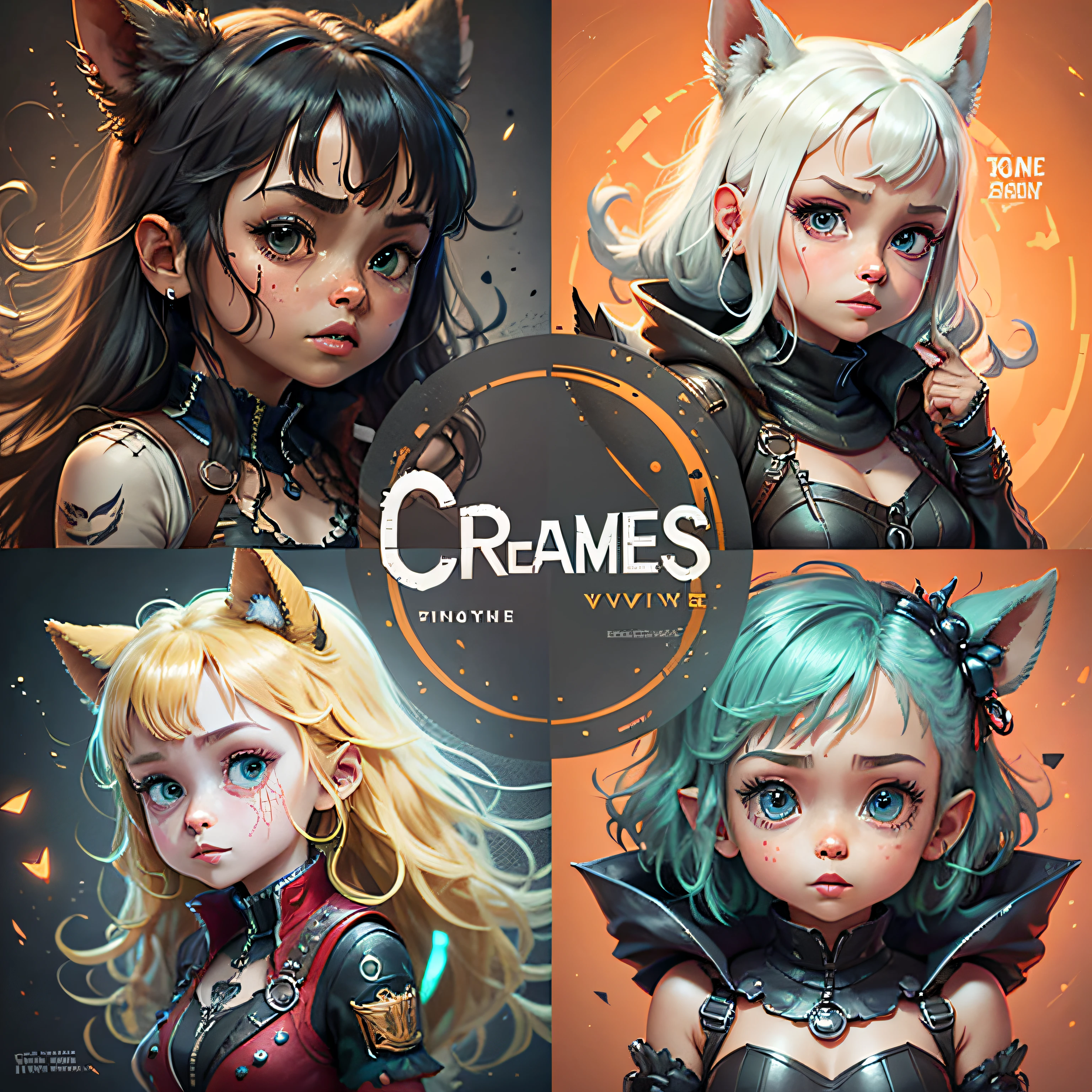 Create some new characters, based on cartoons
