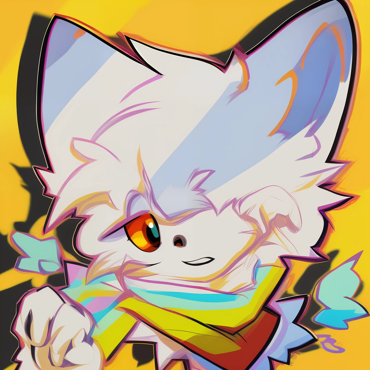 sonic the hedgehog by the - art - of - the - day, unknown artstyle, fursona art, trigger anime artstyle, furry furaffinity, furry digital art, furry art!!!, varguyart style, furry character portrait, clean artstyle, asriel dreemurr, hyper colorful, vibrant fan art, fursona!!!!, furaffinity commission
