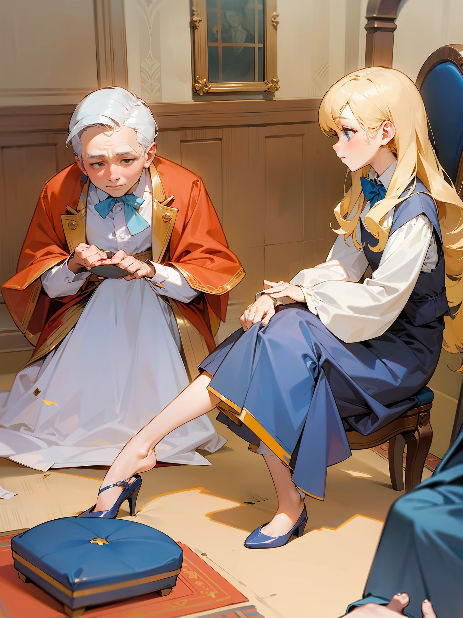 The end of the butler's clothes