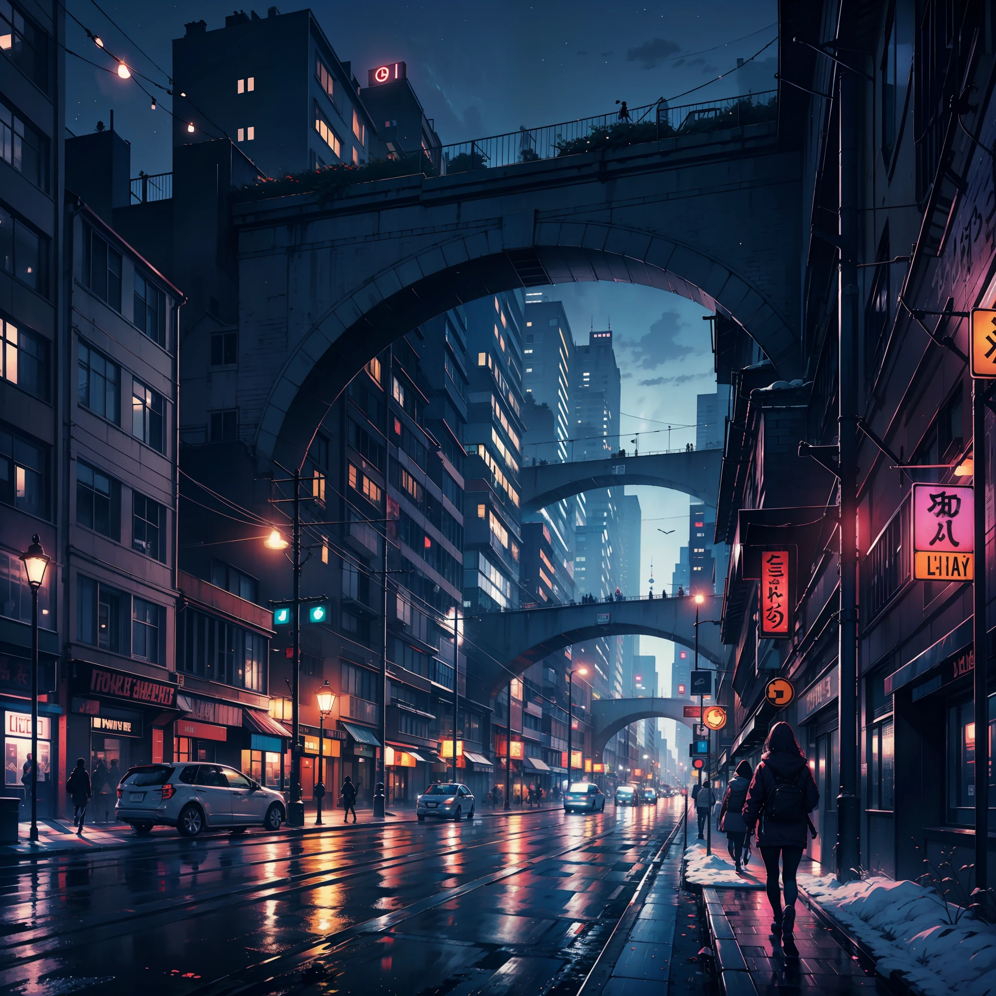 Person walking