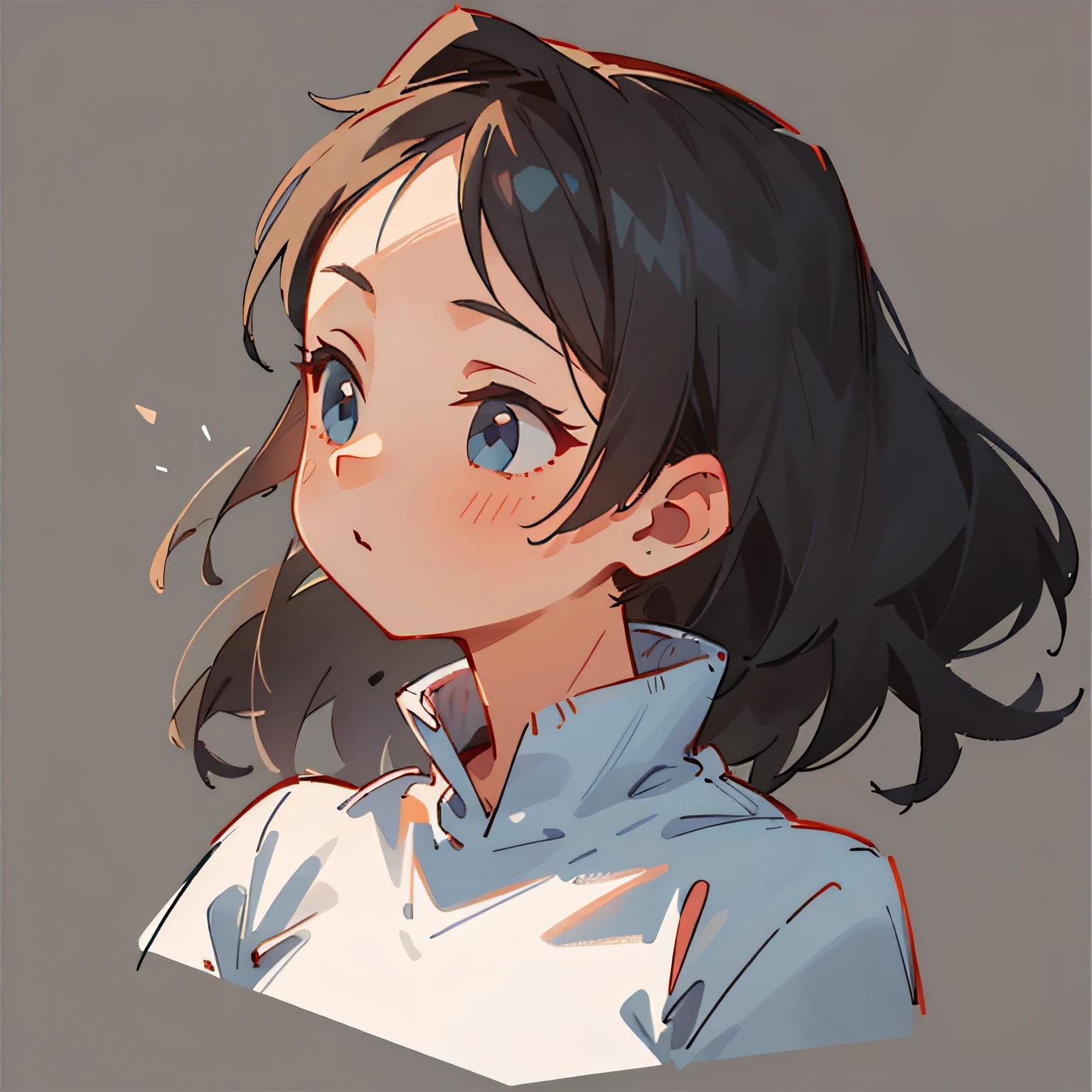 1girl, simple background,