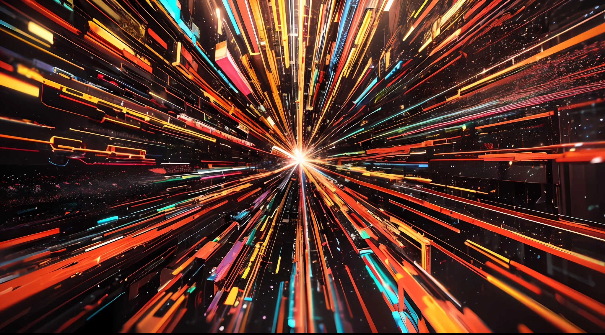 abstract background, technology, fiber optics, internet, high speed, glow speed, matrix style, intricate, hyper detailed, 3d, cinematic light, predominant red, 8k-v5