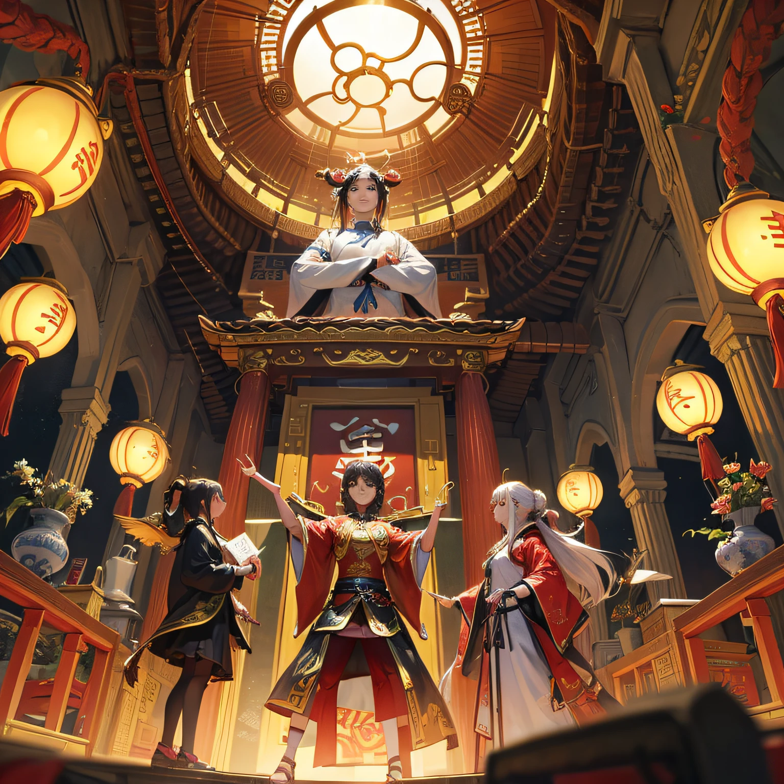 Immortals, Taoist temples, thunder calamities --auto