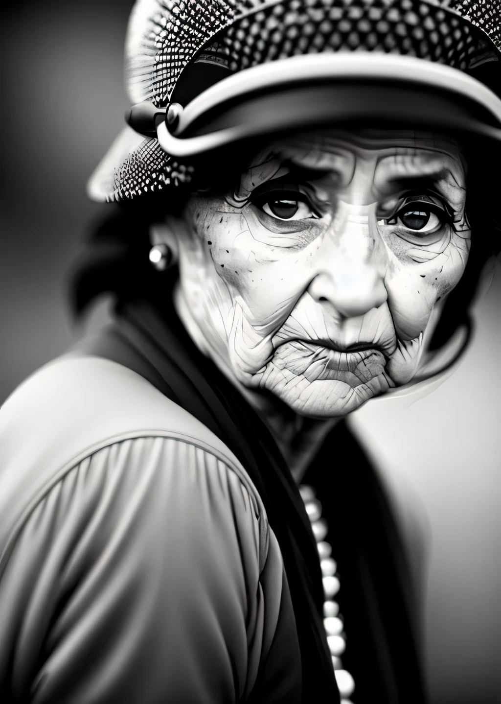 Close up portrait, ambient light, Nikon 15mm f/1.8G, by Lee Jeffries, Alessio Albi, Greg Rutkowski