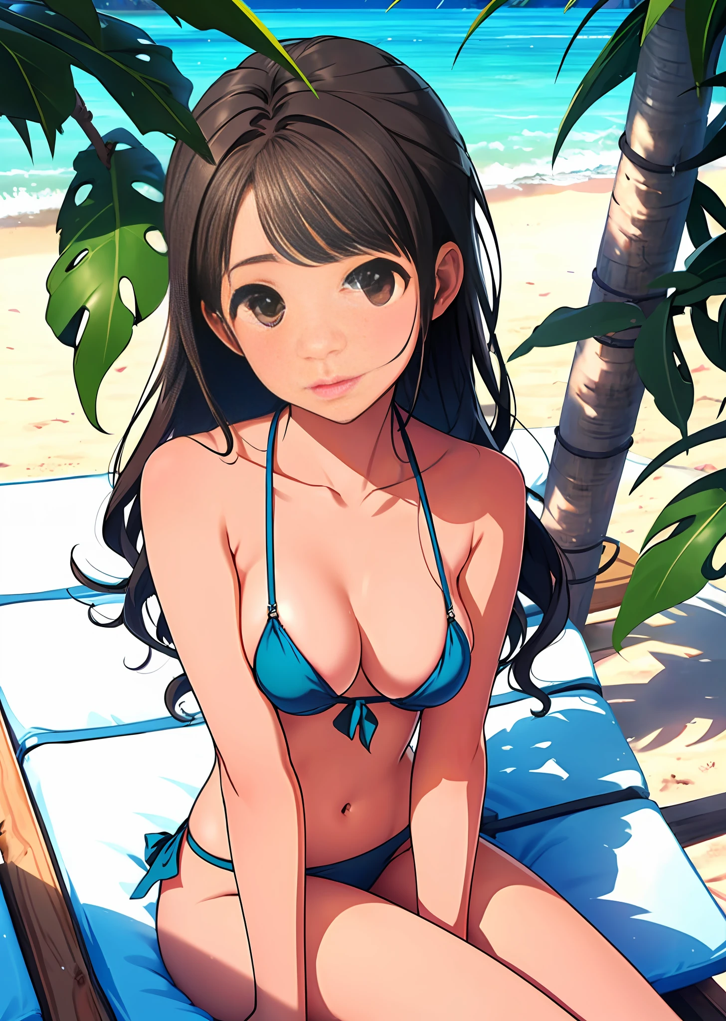 Strapless micro bikini