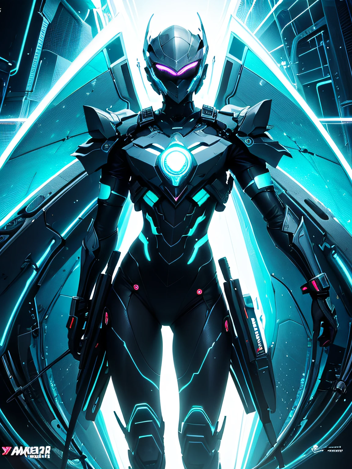 (masterpiece, top quality, best quality, official art, beautiful and aesthetic:1.2),neon lighting, (vibrant glow:1.2), dynamic colors, striking contrast, futuristic vibe, electric energy,reflective surfaces