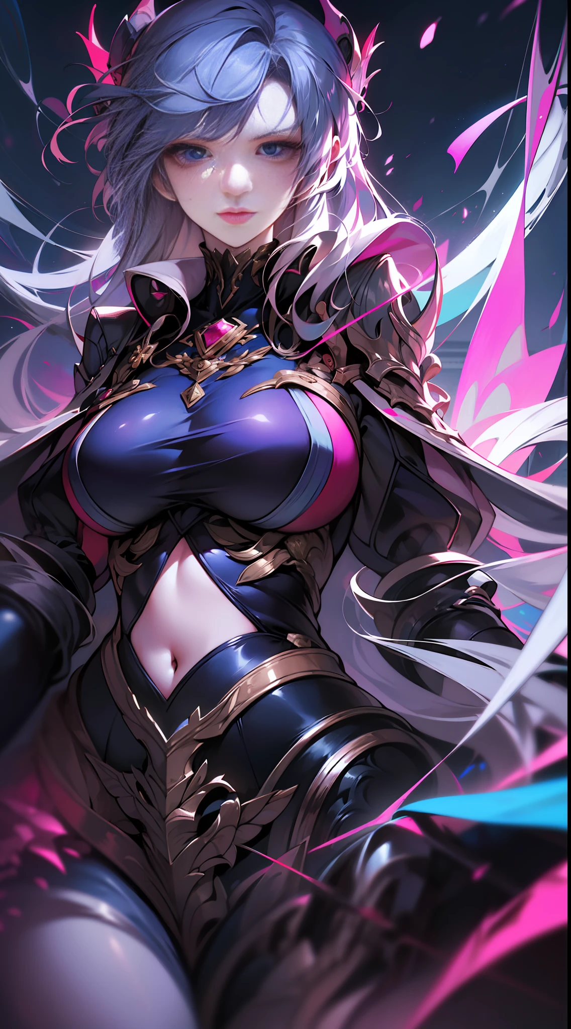 MihoHirano,(AgnesCecile:1.3),officialart,unity8kwallpaper,ultradetailed,beautifulandaesthetic,masterpiece,bestquality,1girl,(Themostbeautifulformofchaos:1.2),(Detaileddetails:1.2),Fauvistdesign,Flowingcolors,Vividcolors,dynamicangle,