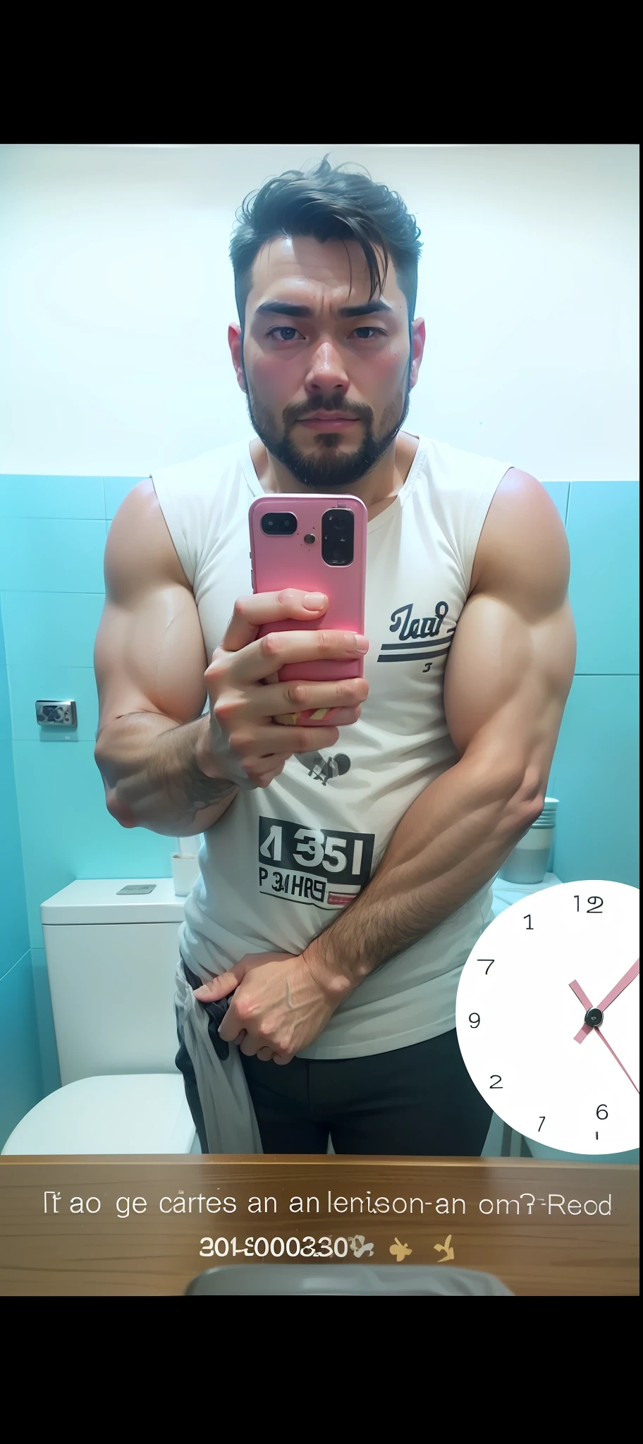 I want a perfect body with excellent sahep from a 35-year-old man, using my face