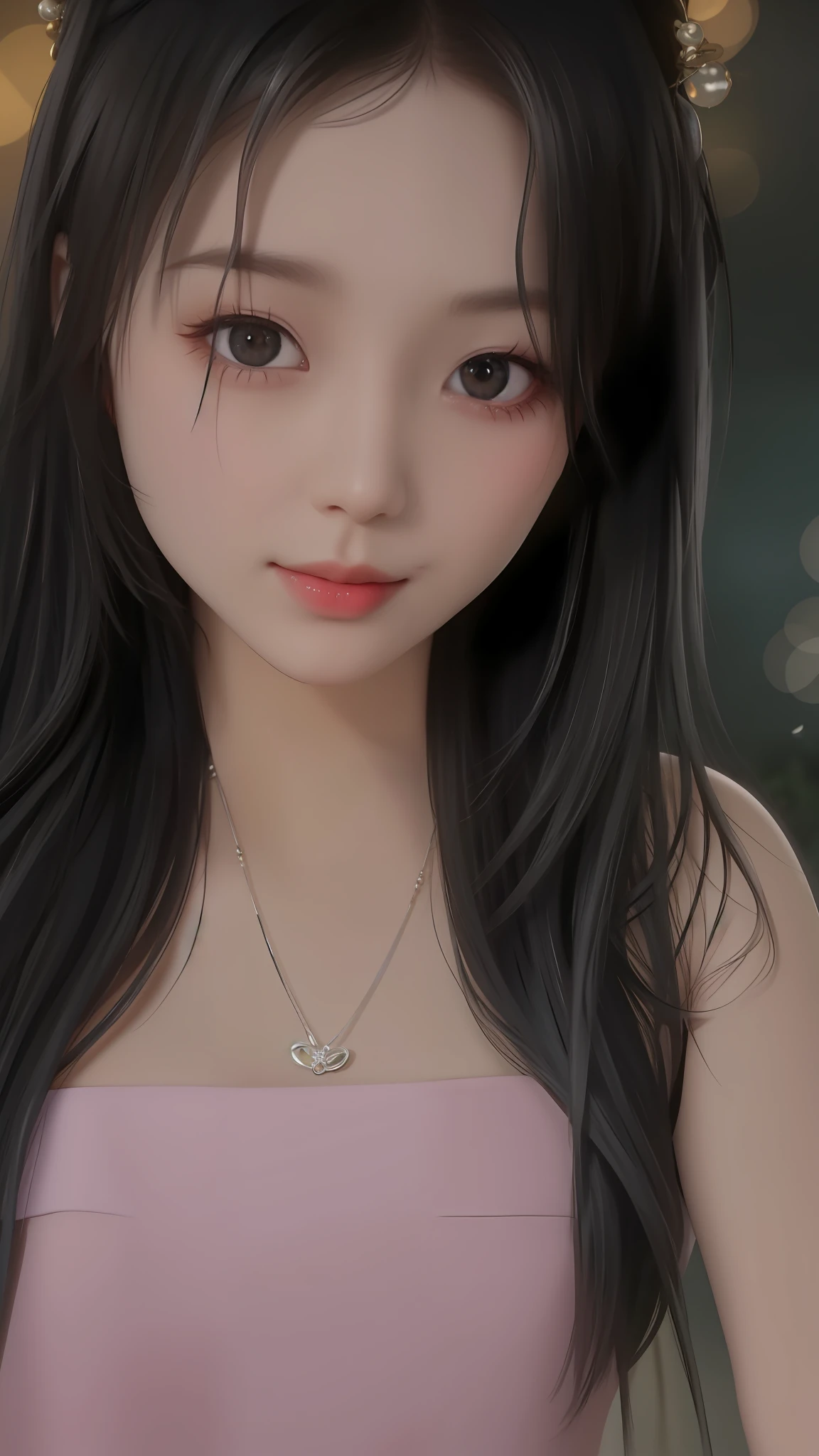 best quality, masterpiece, highres, 1girl,china dress,hair ornament,necklace, jewelry,Beautiful face,upon_body, tyndall effect,photorealistic, dark studio, rim lighting, two tone lighting,(high detailed skin:1.2), 8k uhd, dslr, soft lighting, high quality, volumetric lighting, candid, Photograph, high resolution, 4k, 8k, Bokeh,