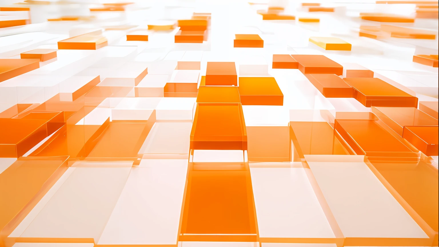 abstract photograph of orange and white squares in a white background, transparent glass surfaces, orange and white color scheme, orange backgorund, colors orange, orange and white, vibrant and dynamic, orange subsurface scattering, white and orange, orange extremely coherent, vibrant orange background, orange colors, abstract blocks, orange background, orange theme, orange color scheme