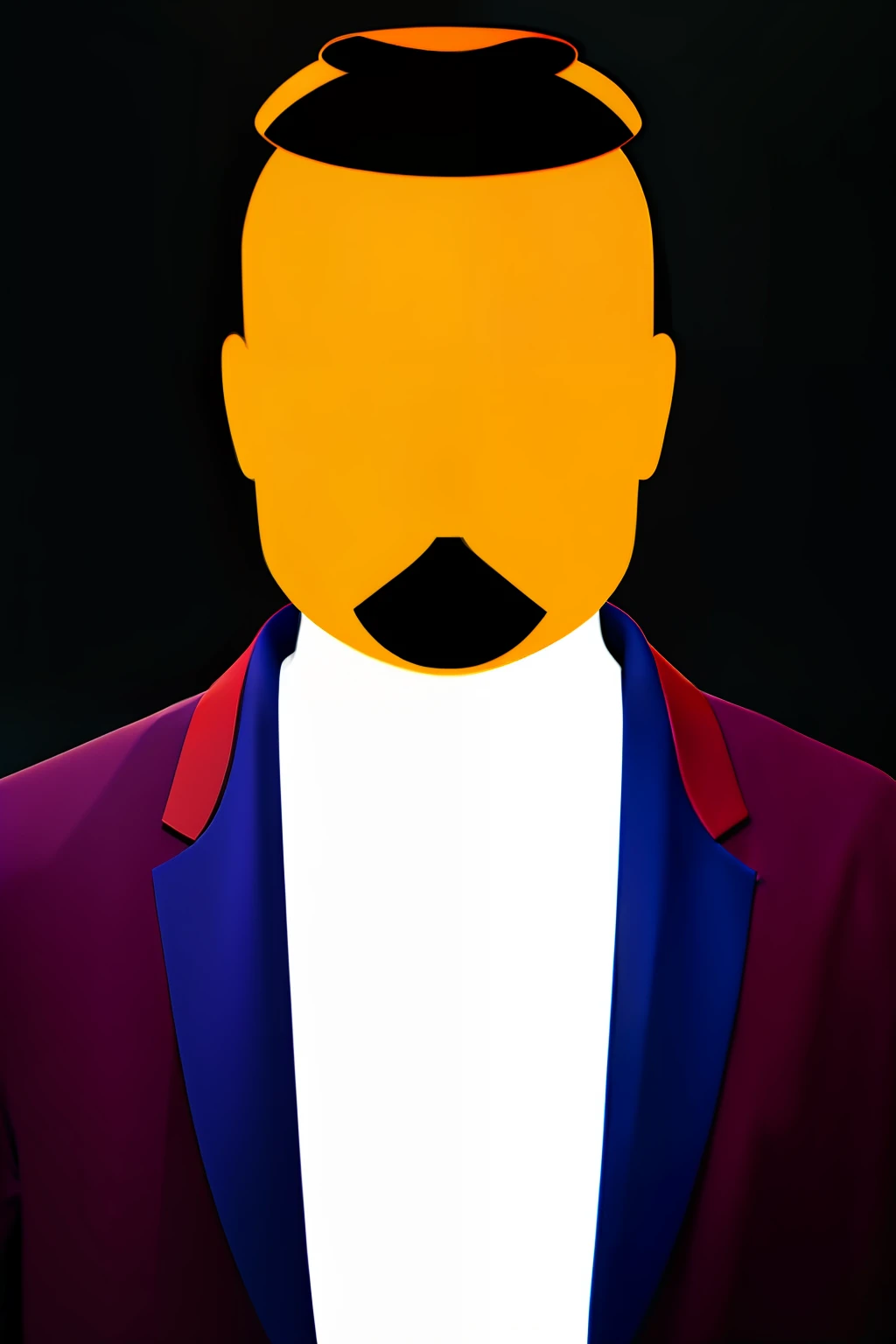 A 23-YEAR-OLD MAN BUT STRONG WITH A BEARD AND FUTURISTIC COSTUME CEBELO LONGO