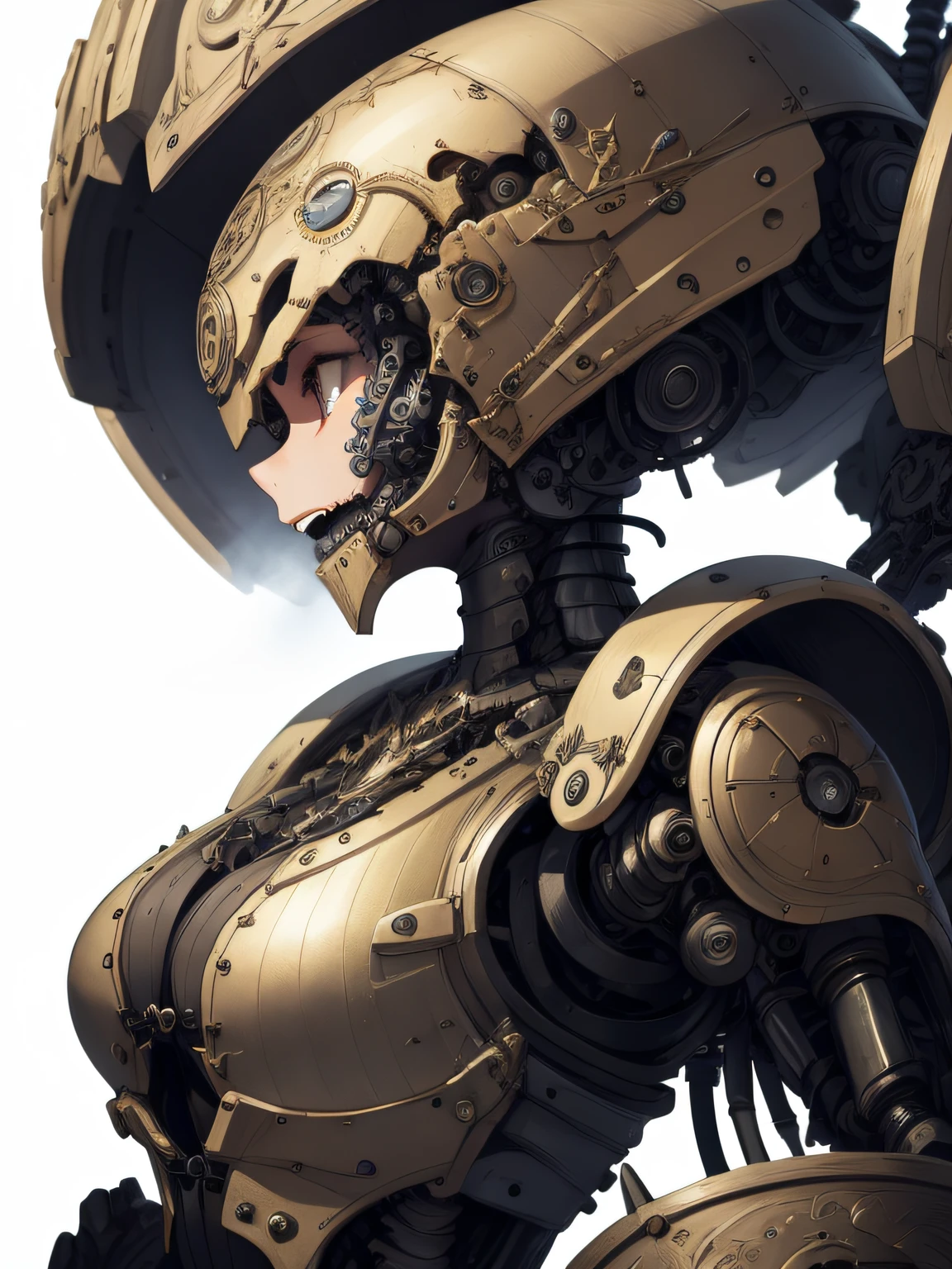 (absurdres, highres, ultra detailed, (1girl:1.3),
BREAK
, Warforged, mechanical body, integrated weapons, durable armor, clockwork enhancements, steam-powered strength
BREAK
, naive art, childlike style, playful imagery, simple forms, vibrant colors, emotive expression, untrained aesthetic
BREAK
, music box art, intricate mechanisms, melodic creations, nostalgic charm, delicate craftsmanship, artistic engineering:1.2)