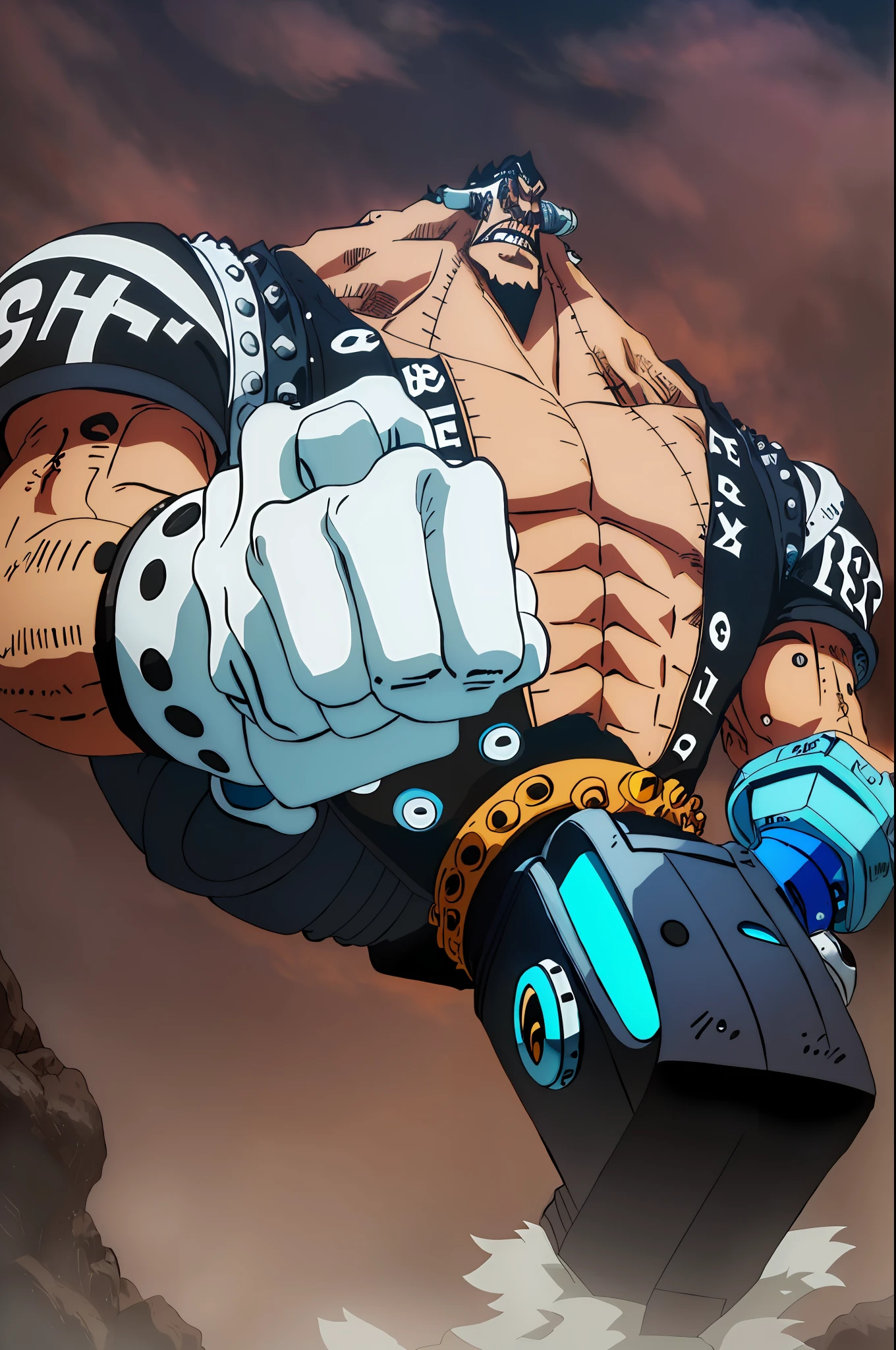 there is a man in a black shirt and white gloves, muscular!!, muscular!, muscular!! sci-fi, muscular!!!, muscular! cyberpunk, 165 cm tall, full body with costume, posing ready for a fight, full body picture, full body!, tpose, full body 8k, 155 cm tall, full - body - front - shot