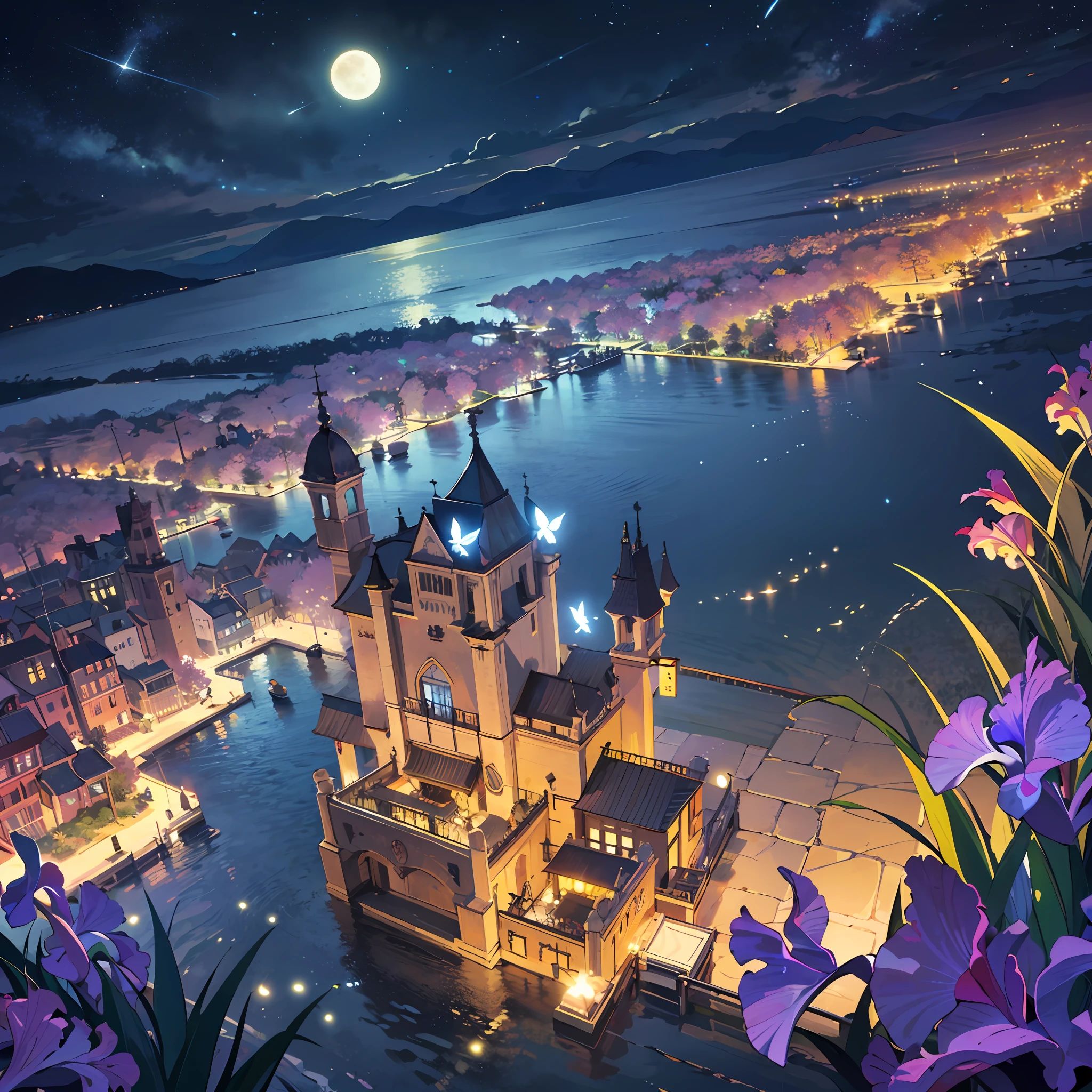 Magic Hour: 1.2), Top-down View, (European Island), (Magic: 1.1), (Night, Fireflies), Various Small Animals, (Moon, Flowers and erflies), (Iris: 1.2), Gothic