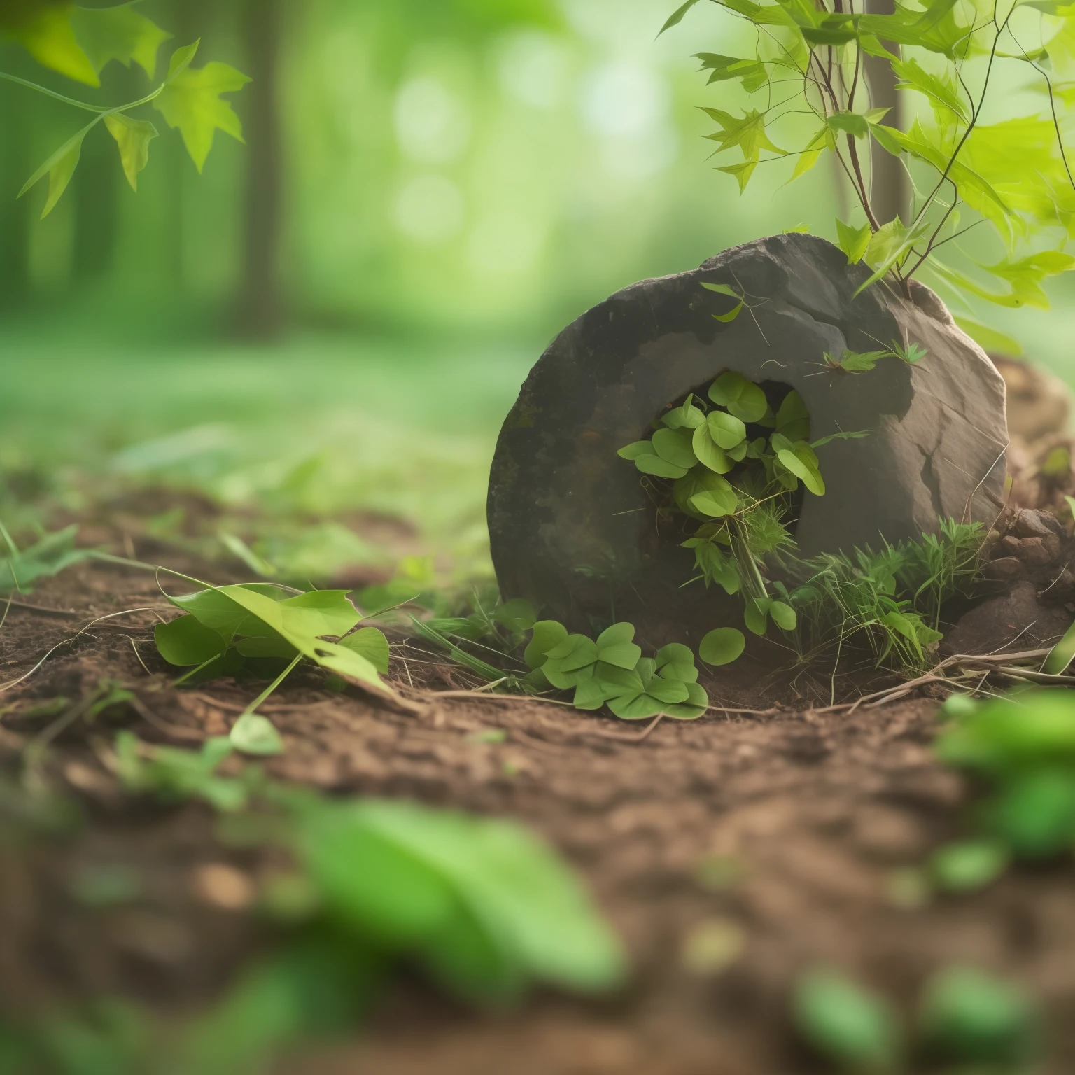A small leaf grows on the dwarf stump,!! Natural Beauty!, Beautiful Images, Nature Wallpapers, Nature Settings, Natural Lifelike Rendering, Nature Backgrounds, Nature Photography,!! Beautiful!, Zen nature background, natural morning light, soft green natural light, beautiful nature, summer morning light, beautiful photography, absolutely excellent images on a sunny day