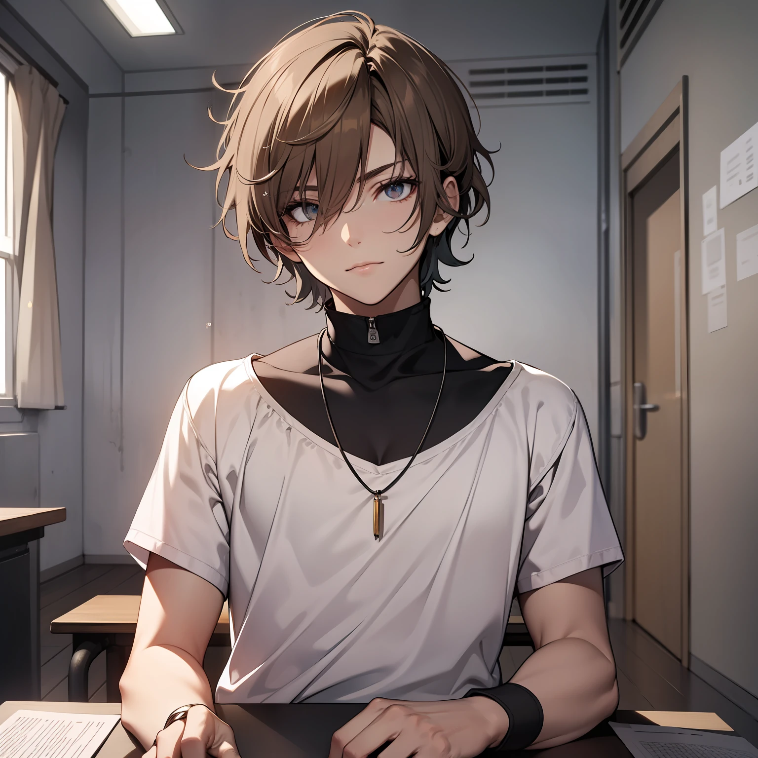 adjust pupil position, darken coloration