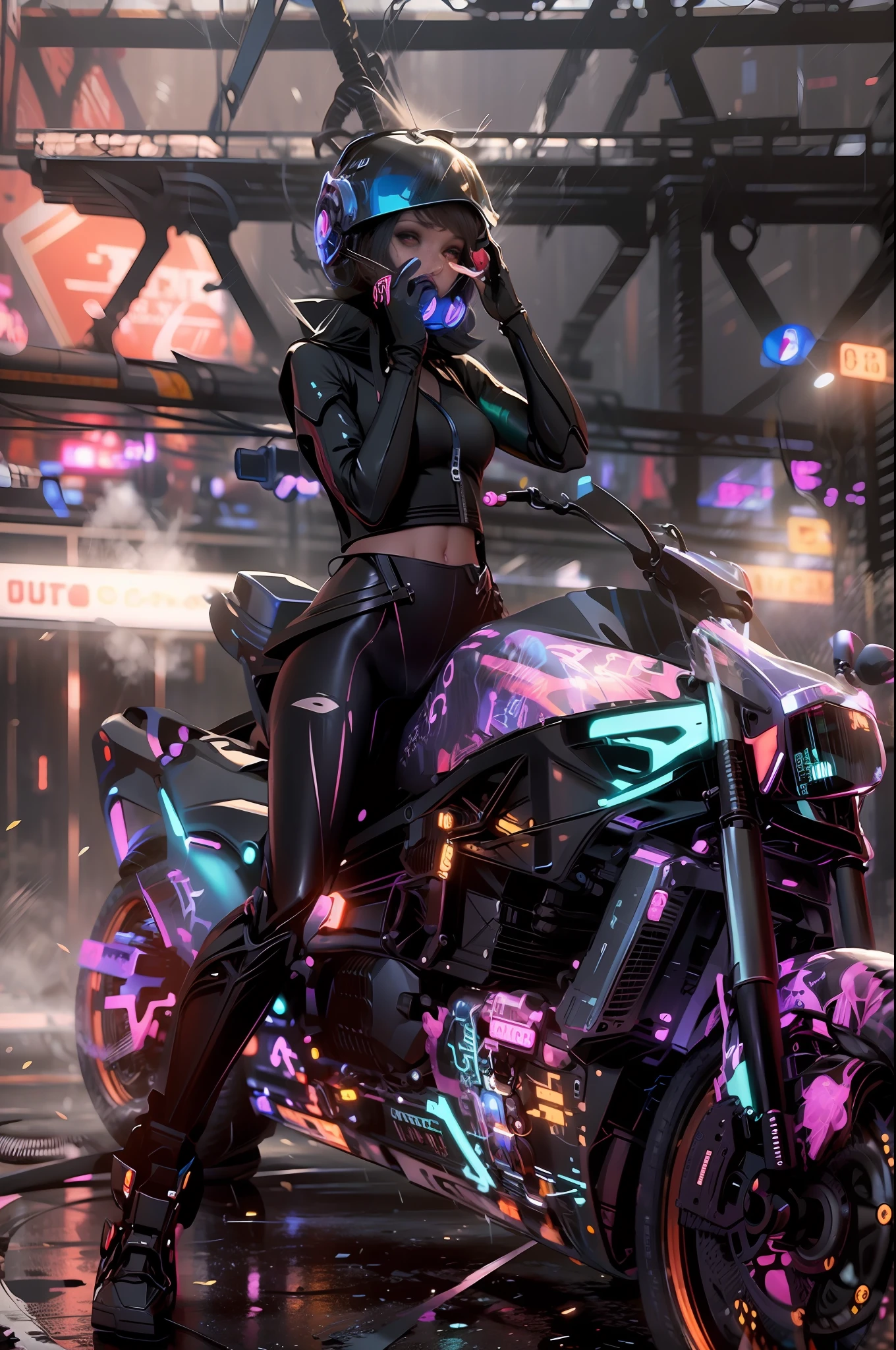Red and blue, Optimus Prime,(1mechanical girl),solo,Cyberpunk city setting,Mech helmet, robot,A glowing mech,((ultra realistic details)), portrait, global illumination, shadows, octane render,8k, ultra sharp,metal,intricate, ornaments detailed, cold colors, egypician detail, highly intricate details, realistic light, trending on cgsociety, glowing eyes, neon details, machanical limbs,bloo