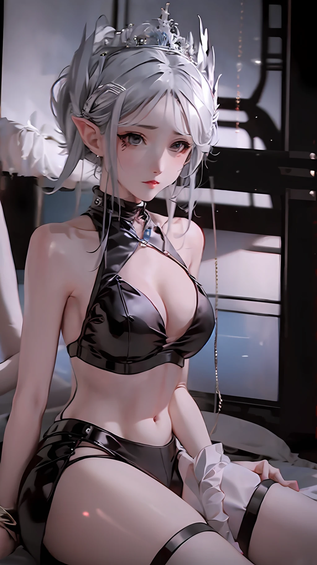 1 girl,Android,machine