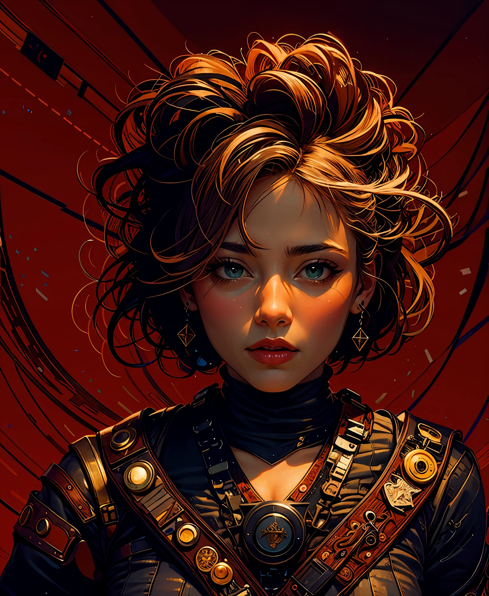 official art, unity 8k wallpaper, ultra detailed, beautiful and aesthetic, High quality, beautiful, masterpiece, best quality, (zentangle, mandala, tangle, entangle:0.6),