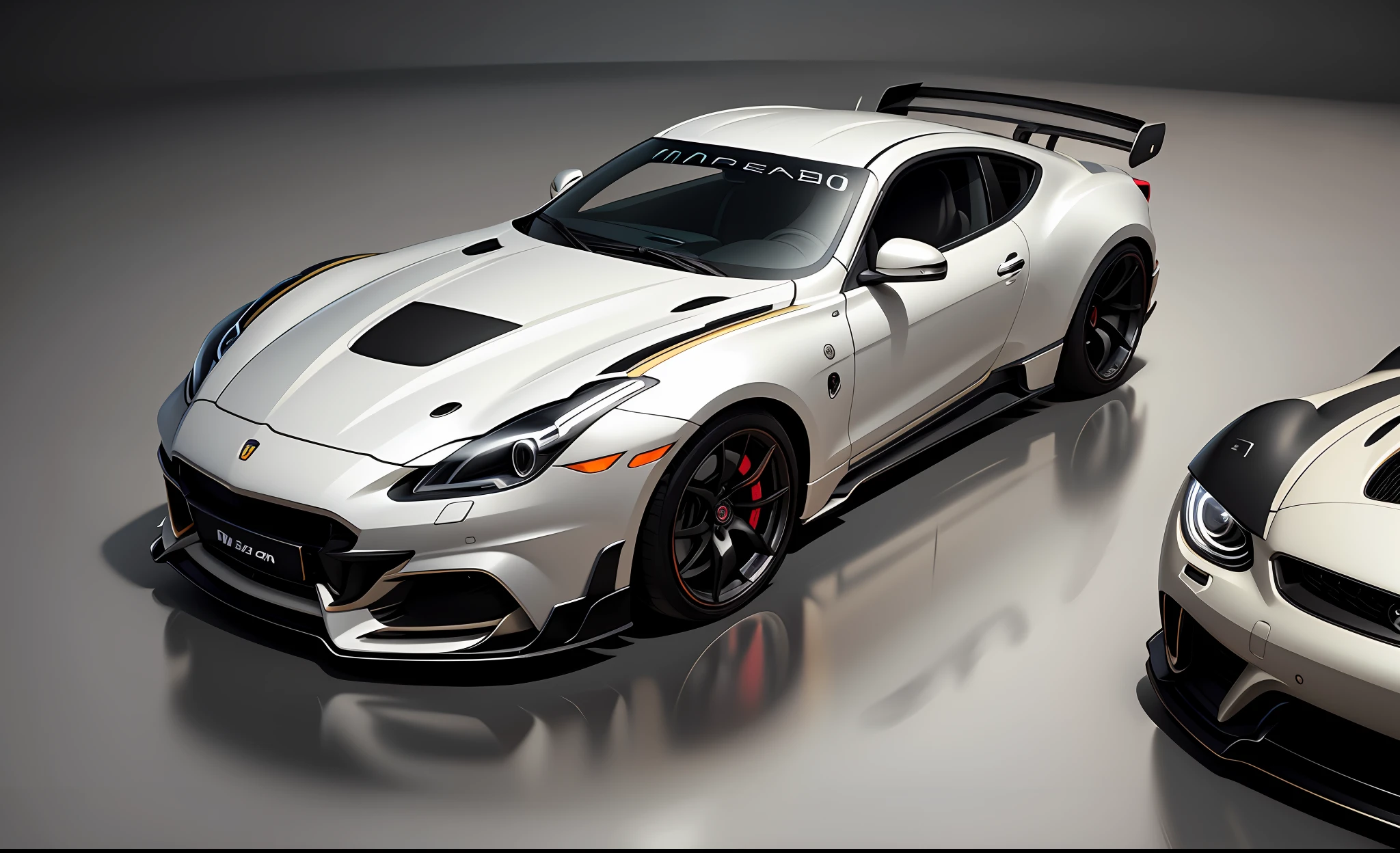 car in the style of M4rbleSCNEW
