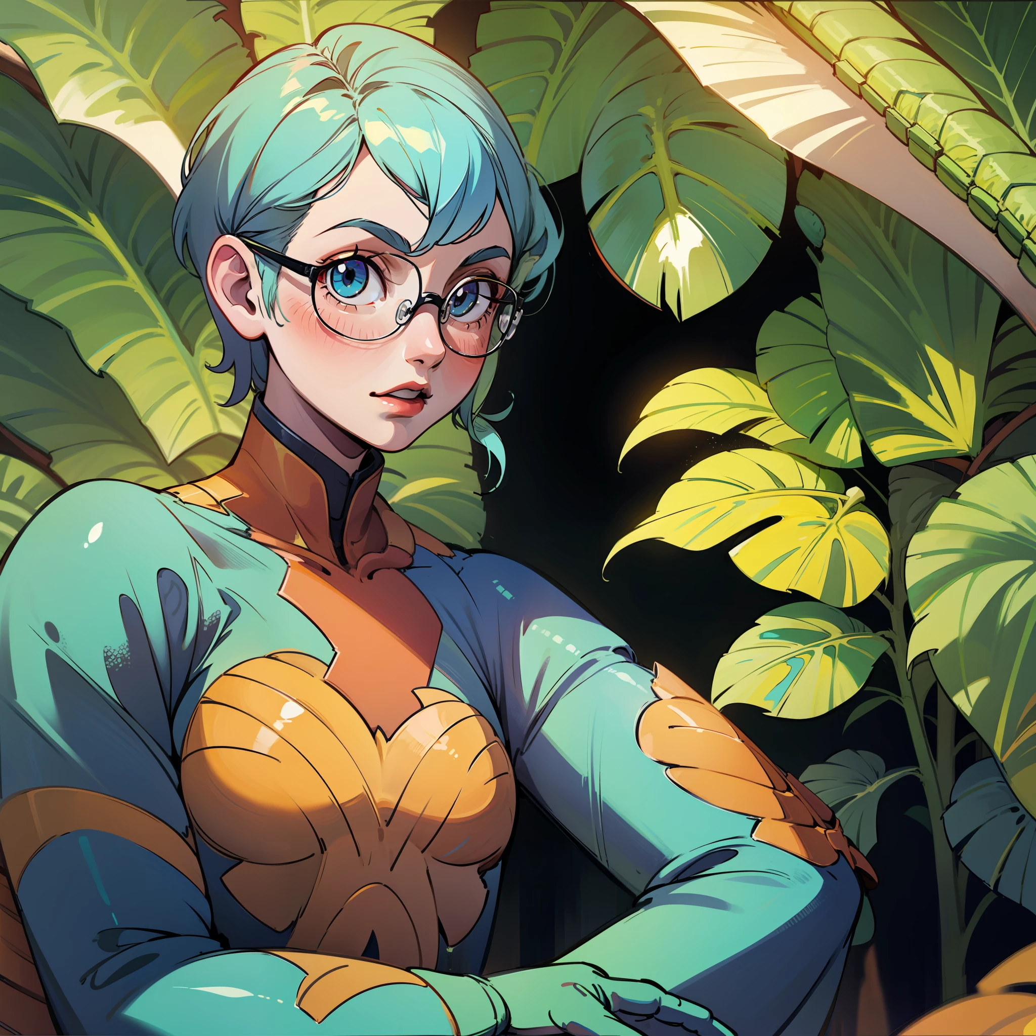 Plants being part of the scenery