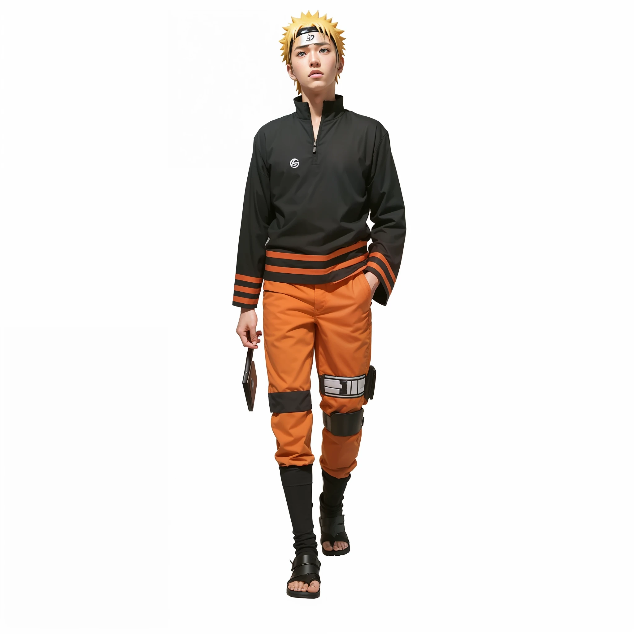 Naruto uzumaki super realistic and well detailed