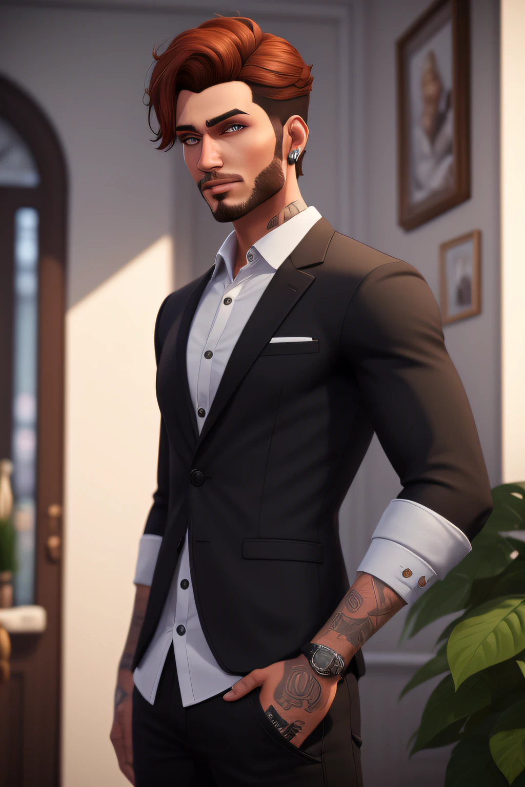 Handsome men , the sims 4 , solo