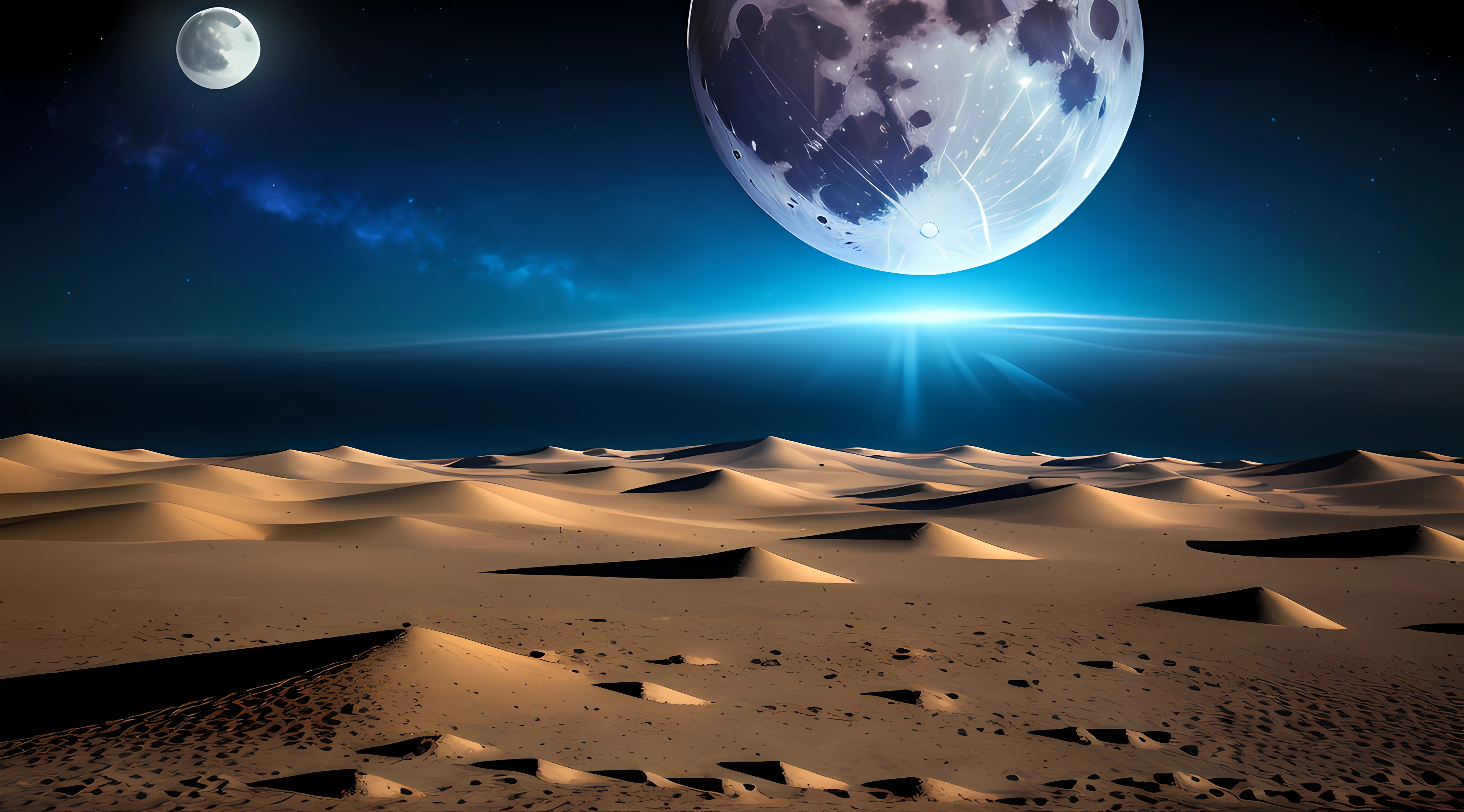 The moon became a sacred place for human civilization. --auto