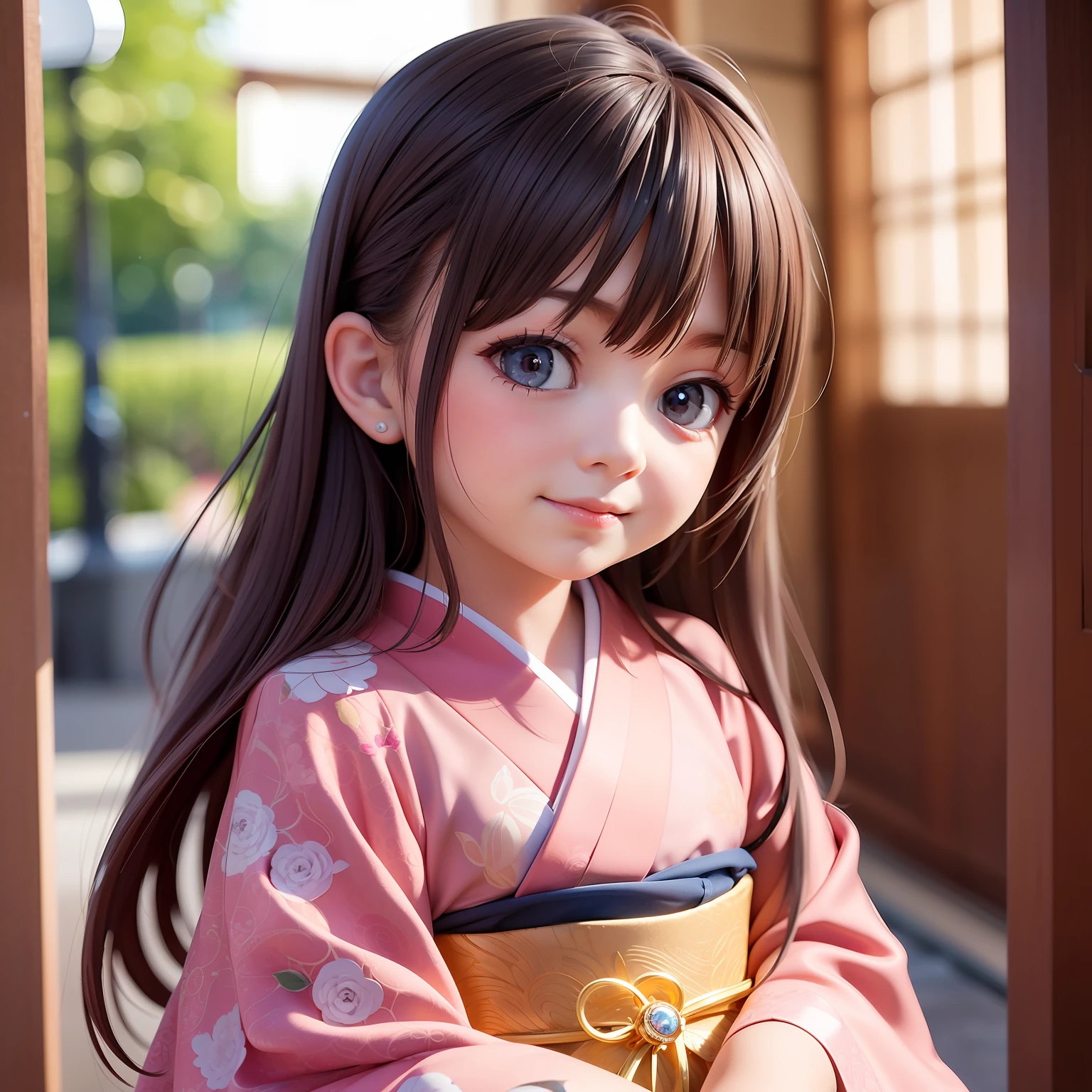 ((6year old girl:1.5)), 1 girl, loli, petite girl, complete ???????, whole body, children's body, child, super cute, girl, little girl, beautiful girl, beautiful shining body, bangs,brown hair,high eyes,(aquamarine eyess), drooping eyes, petite,tall eyes, beautiful girl with fine details, Beautiful and delicate eyes, detailed face, Beautiful eyes, beautiful shining body, Smiles, happiness, 

Serafuku = (Saior_Uniform), Absolute_Ryoiki, ga s_s start, skirt_glab, Enwaiou s_face,

 natural light,((realism: 1.2)), dynamic far view shot,cinematic lighting, perfect composition, by sumic.mic, ultra detailed, official art, masterpiece, (best quality:1.3), reflections, extremely detailed cg unity 8k wallpaper, detailed background, masterpiece, best quality, (masterpiece), (best quality:1.4), (ultra highres:1.2), (hyperrealistic:1.4), (photorealistic:1.2), best quality, high quality, highres, detail enhancement,