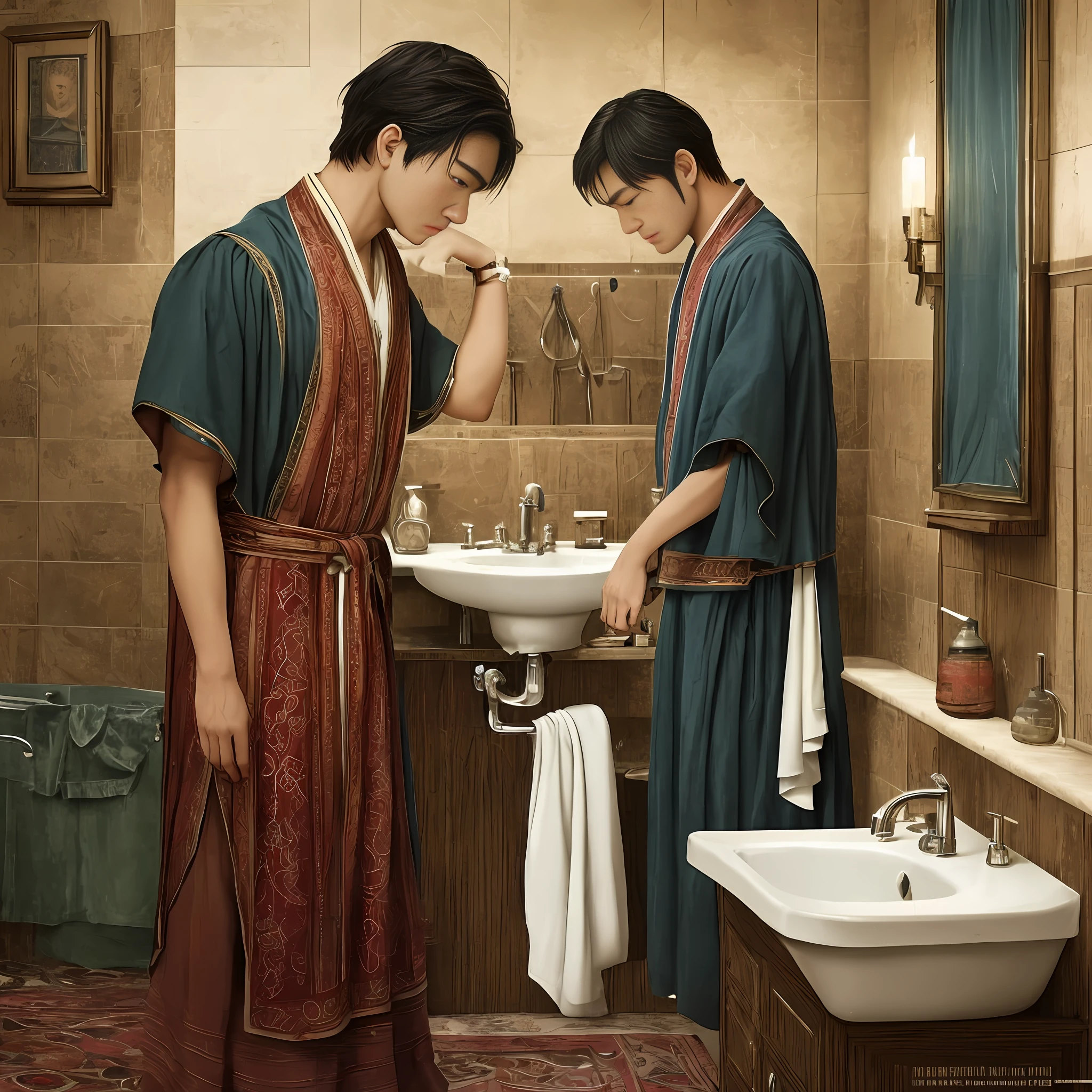 Bai Mo supported his hands on the washstand and looked at himself in the mirror in a daze.
He washed his cold water face many times, and clearly felt the cold water droplets slipping from his face.
In the end, I accepted reality.
'I am, born again!' ’
This is not 2022 either, but 2004!
The year when my college entrance examination ended!
The faucet had been turned on to the maximum, and the loud sound of water could not mask his heavy sigh.
"Alas."
Especially after seeing the girl lying on the big bed in the hotel room, his brows furrowed even deeper.
People have to encounter many things in their lives, some things are forgotten after a while, but some things can be remembered for a lifetime.
If nothing else, it won't be long before the girl's father will look for him --auto