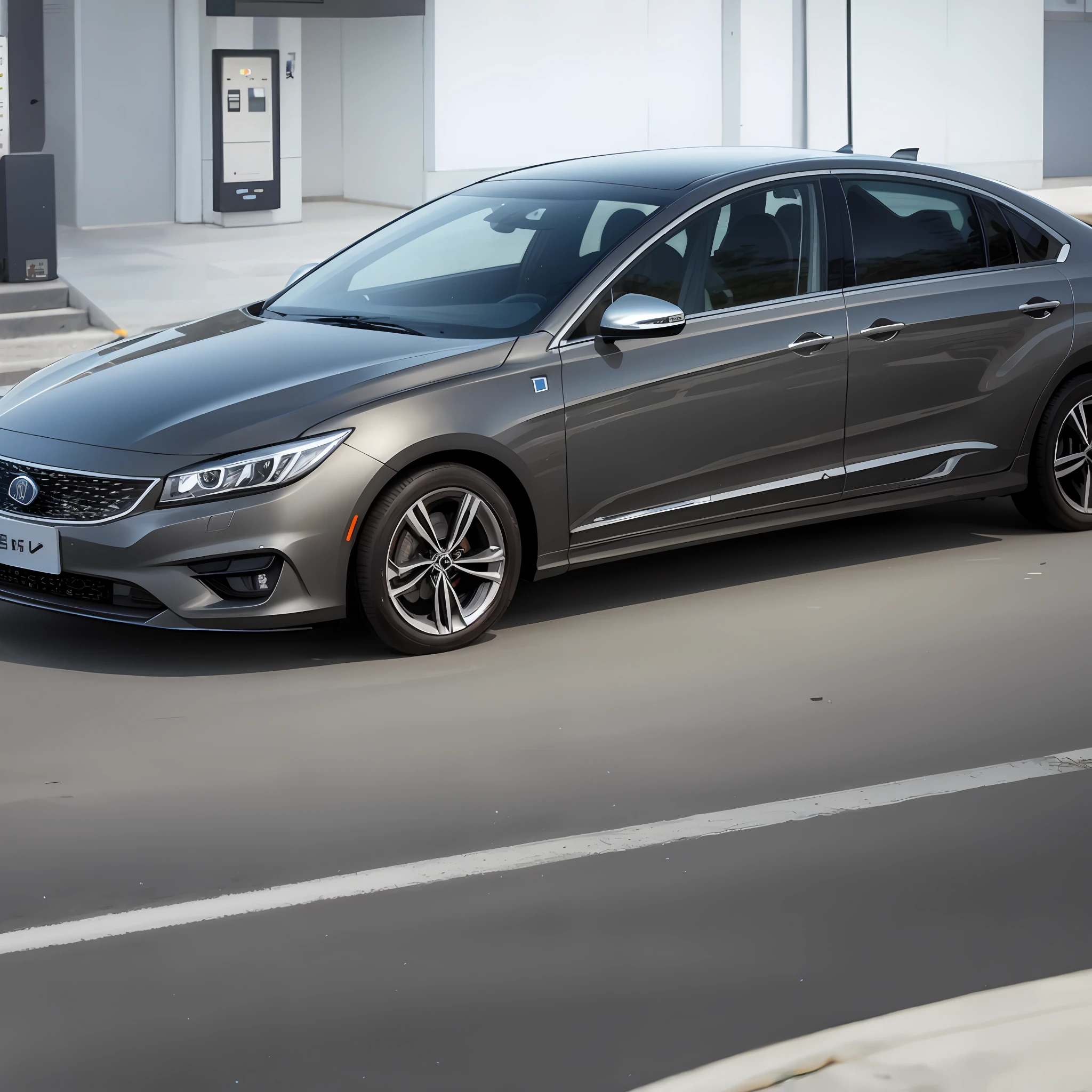 BYD Auto's new energy model Qin DMI