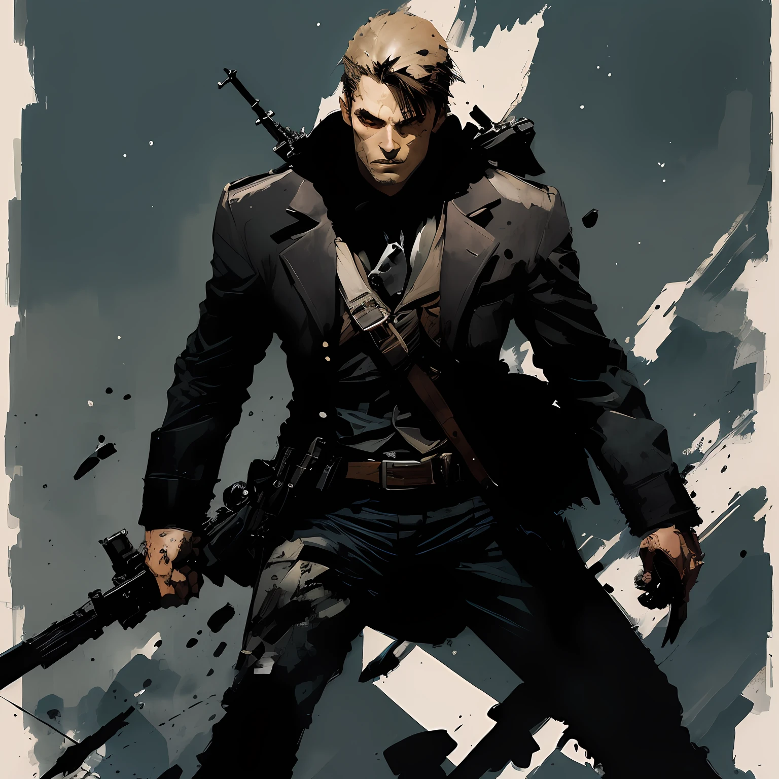 (style of ashley wood),frmale