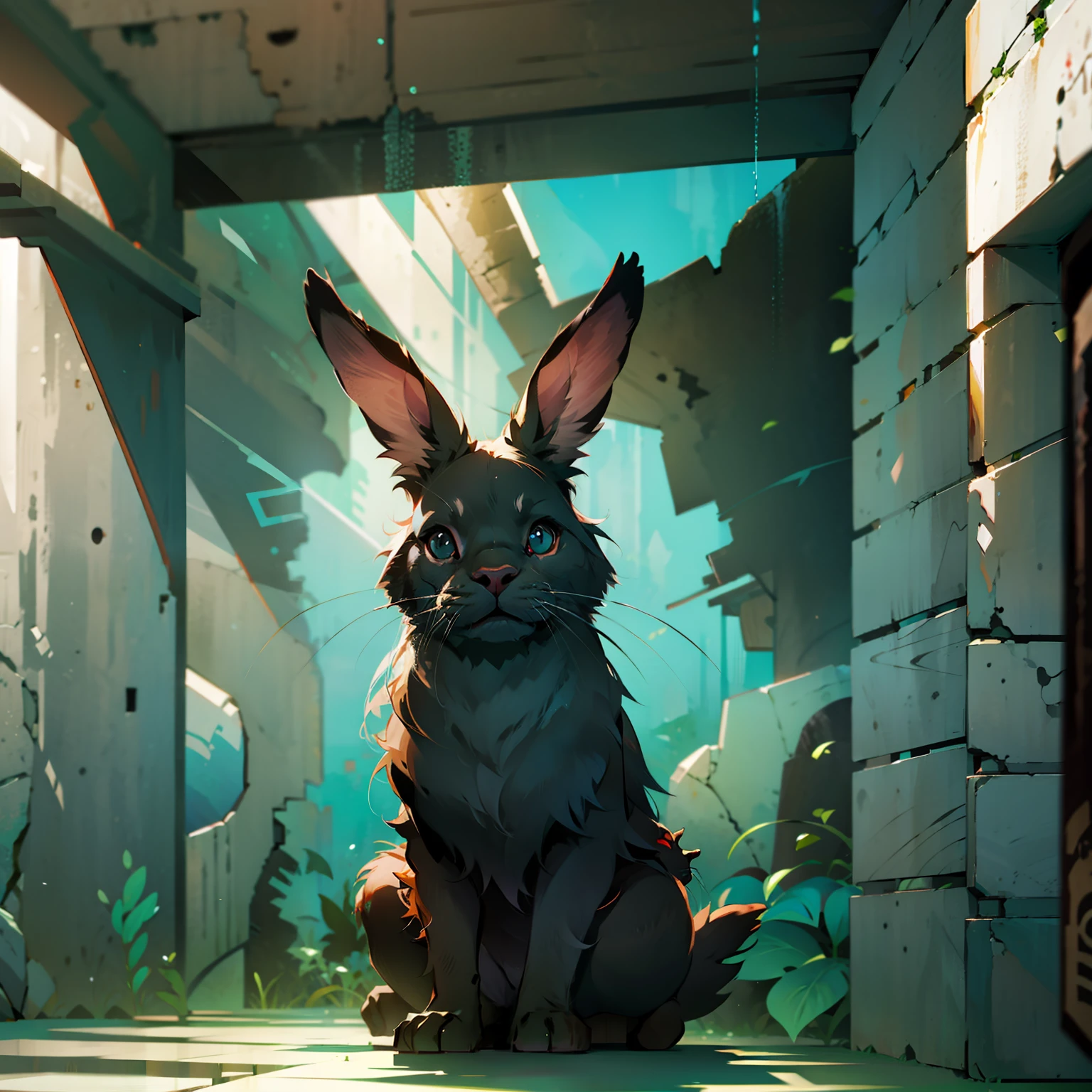 Black rabbit