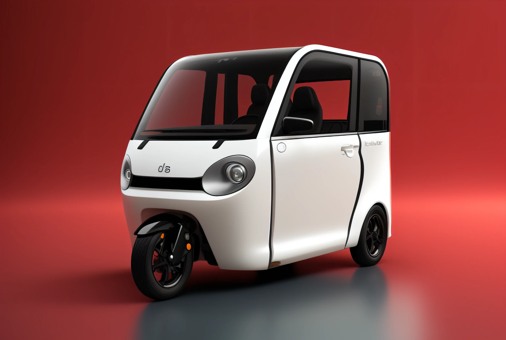 White car close-up on red background, KAMA Russian electric car, futuristic product car shot, cute futuristic vehicle, vehicle design trends, zen concept, new car, smart ,,,,, concept car, it has red and black paint, concept, car concept, sand creek, front perspective, masterpiece, best quality t, extremely beautiful reflection, best reflection, (very detailed CG unity 8K wallpaper) (best quality t) (best illustration) (best hue), octane rendering, ray tracing, ultra-fine detail, vertical symmetry, (cyborg:1.1), ([tail | detailed wire]:1.3), (complex detail), hdr, (hyperdetailed: 1.2), cinema lens, vignette, centered, (cyborg:1.1), ([tail | detailed wire]:1.3), (complex detail), hdr, (complex detail, hyperdetailed: 1.2), cinematic lens, vignette, centered, , --auto --s2