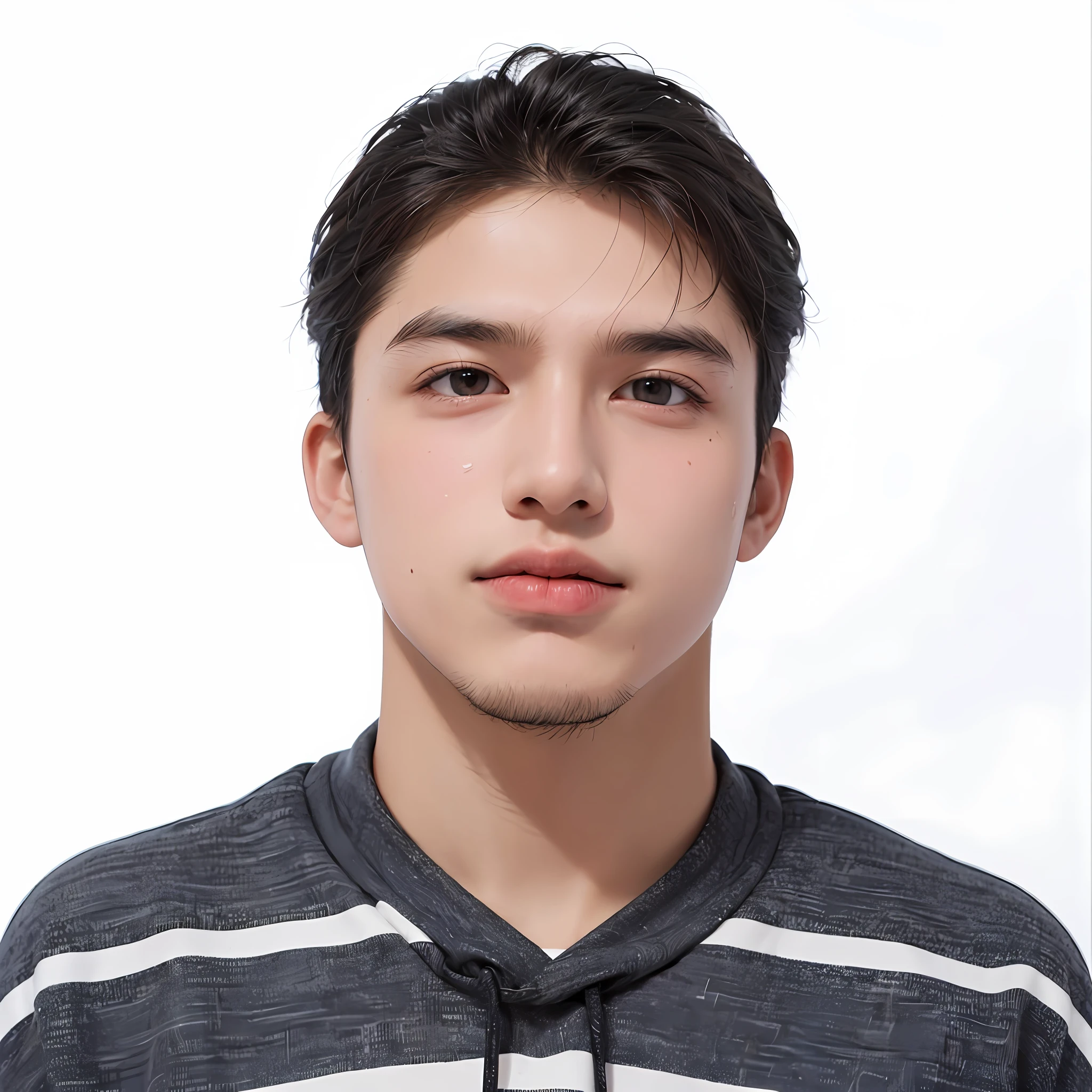 sweaty skater, 15 years old, hands behind his head, some dark thin hair under his armpits, thin, not muscular, naked, in tight underwear, large bulge, full body shot --auto --s2