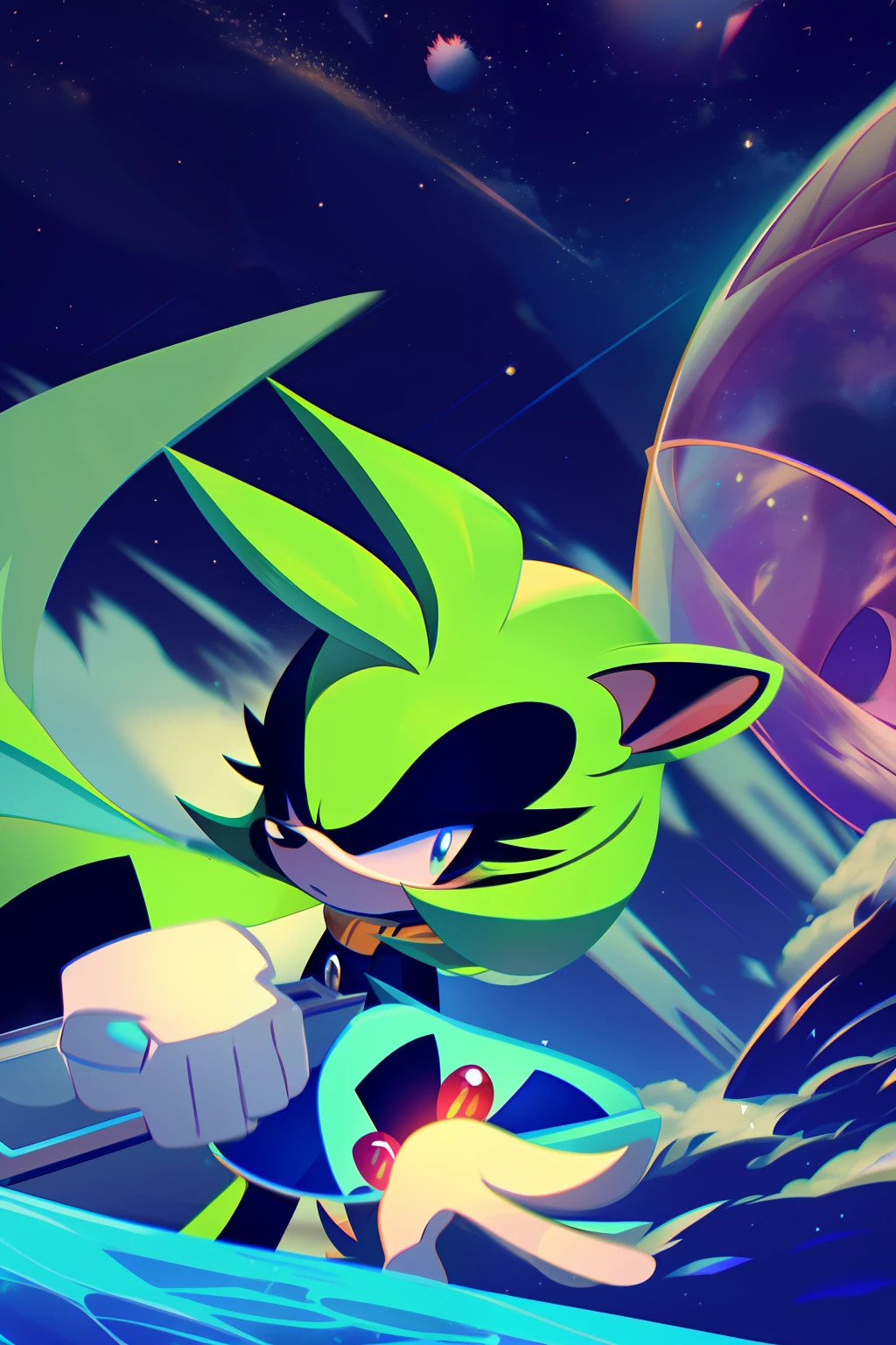 Surge the Tenrec,, Celestial Eldritch mobian,