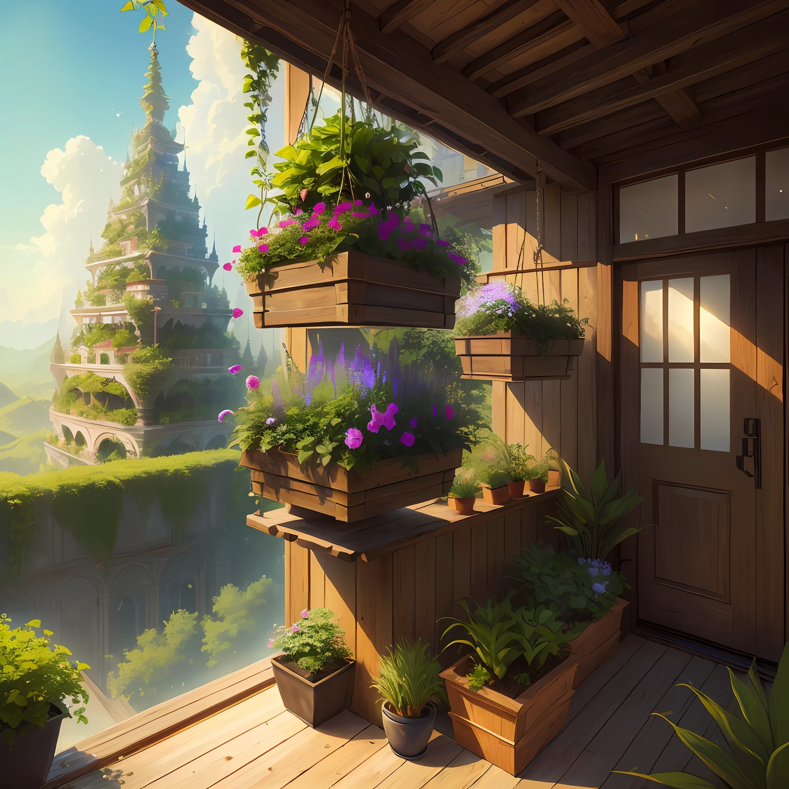 hanging gardens