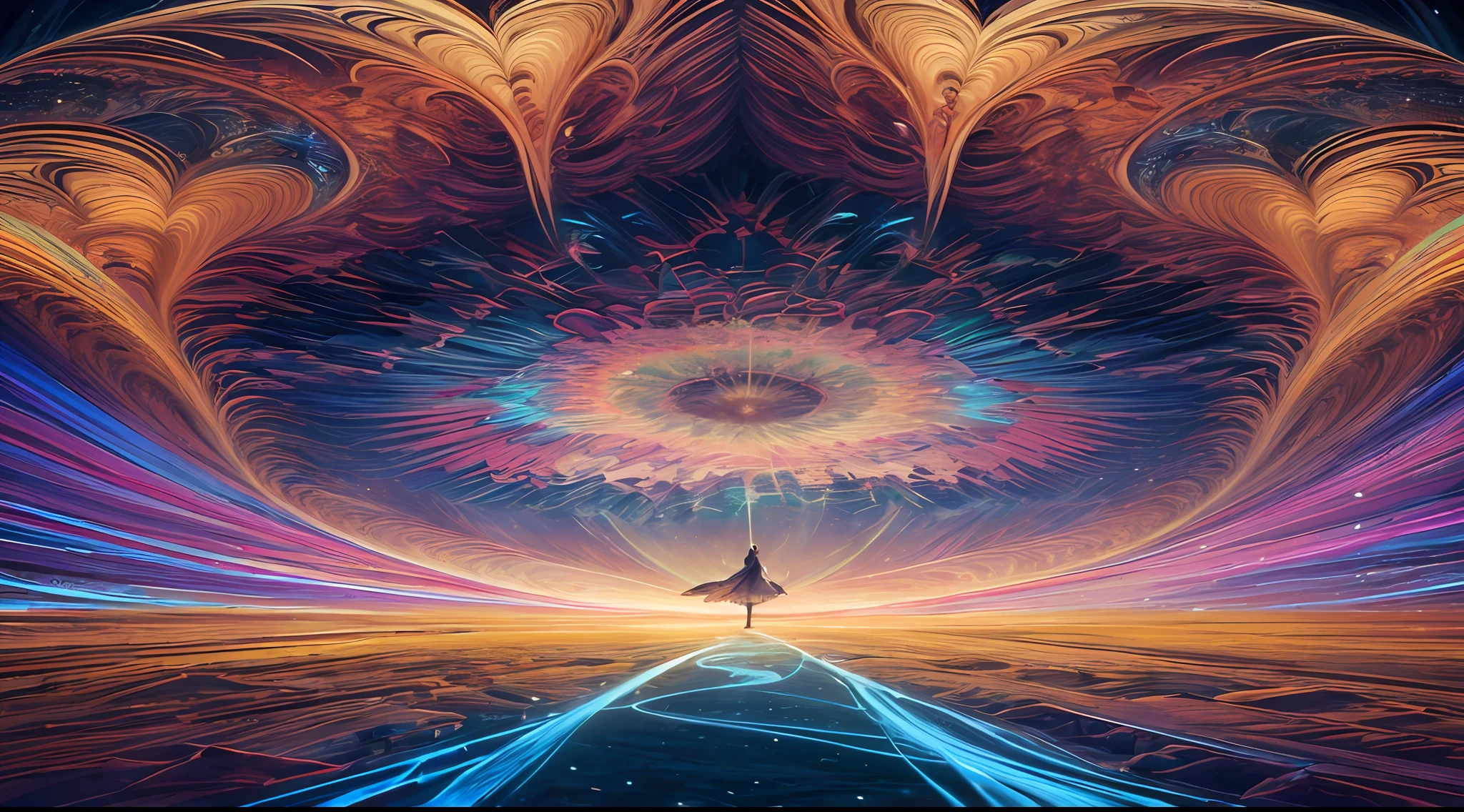 (masterpiece, top quality, best quality, official art, beautiful and aesthetic:1.2), (1girl),light painting, (long exposure:1.2),dynamic streaks,  extreme detailed,(fractal art:1.3),colorful,highest detailed,chiffon dress,jewelry,flower,fairy,upper body