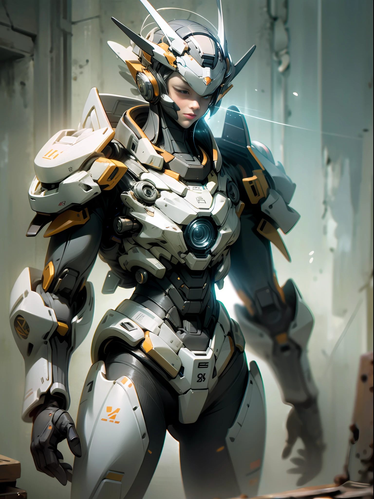 ((Best Quality)), ((Masterpiece)), (Very Detailed: 1.3),(Best Quality Detail: 1.2), Lonely Cyberpunk and His Red Mech in the Ruins of the Forgotten War City, Scar Full of Face, Deep Sad Eyes, Realistic,8K HD, Ultra Detailed, High Quality Texture, High Quality Texture, High Quality Detail, Detailed Texture, Fine Detail, High Detail, Extremely Detailed High Quality Texture CG, High Quality Shadow, Depth of Field, Ray Tracing,, 3D, Shitu-mecha, Ancient Technology, HDR (High Dynamic Range), Ray Tracing, NVIDIA RTX, Super Resolution, Unreal 5, Subsurface Scattering, PBR Textures, Post Processing, Anisotropic Filtering, Depth of Field, Maximum Sharpness and Acutance, Multilayer Textures, Albedo and Highlight Maps, Surface Shading, Accurately Simulate Light-Material Interactions, Perfect Proportions, Octane Rendering, Two-tone Lighting, Low ISO, White Balance, Rule of Thirds, Large Aperture, 8K RAW, High Efficiency Subpixels, Subpixel Convolution, Emissive Particles, Light Scattering, The Tyndall effect