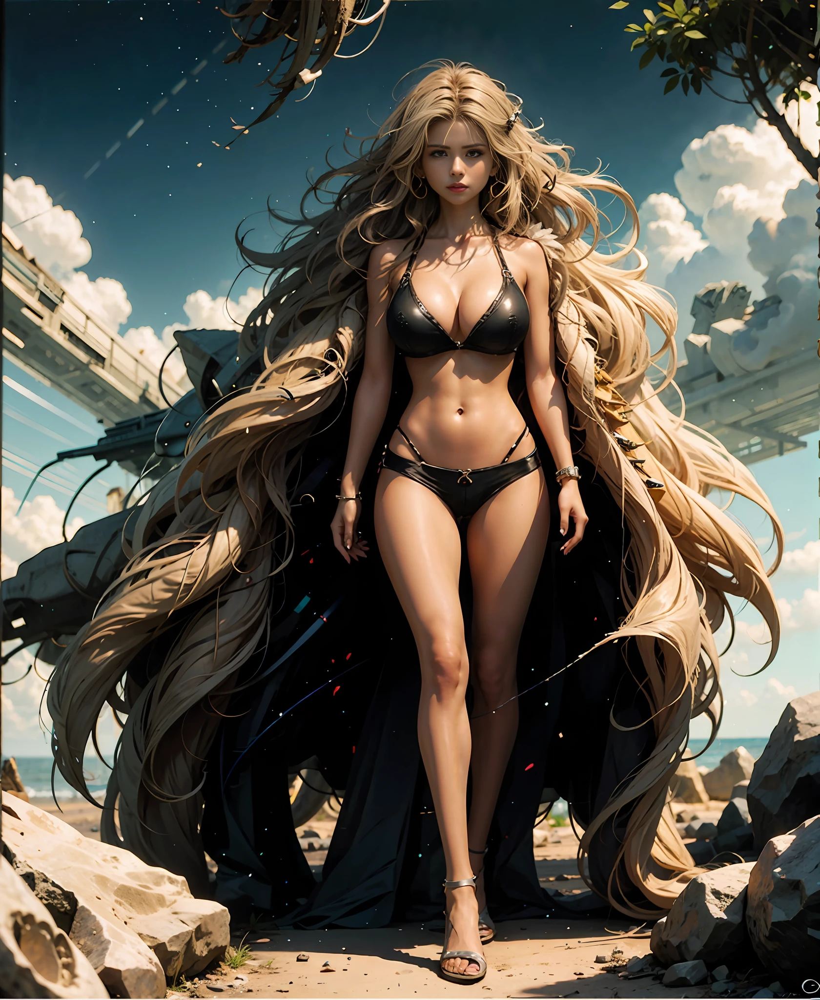two sisters, twin sisters, two girl, girlband, standing apart:1.2, official art, unity 8k wallpaper, ultra detailed, beautiful and aesthetic, High quality, beautiful, masterpiece, best quality, (zentangle, mandala, tangle, entangle:0.6), full body:1.3, fit body:1.2, lean fit young woman:1.1, walking:1.1, thin body, beautiful face