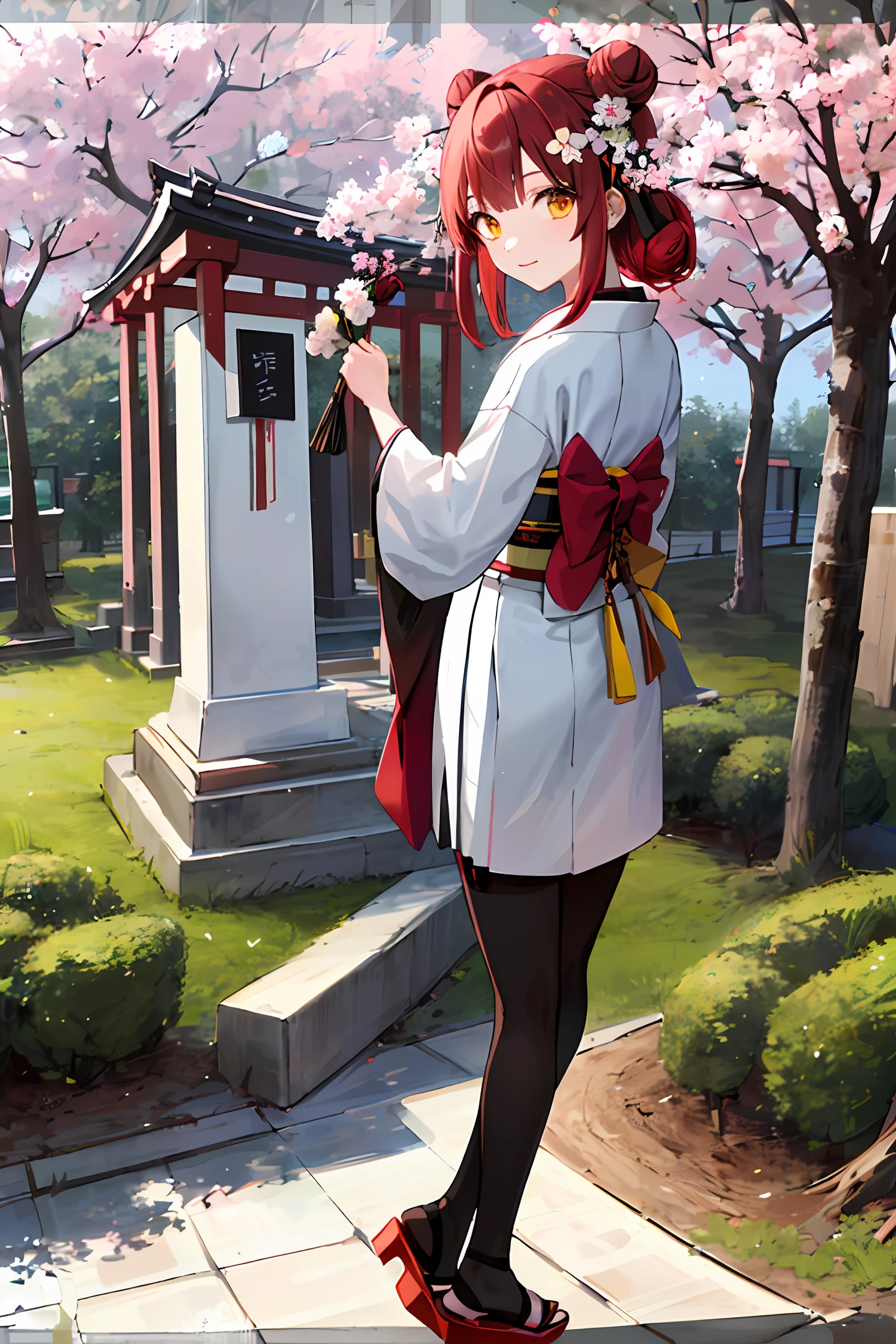 masterpiece, absurdres ,1girl, haruno sakura,forehead mark, red hairband, red sleeveless dress, white pants,navel,   groin,   bracelet, looking at viewer, crossed arms, smile, cherry blossoms, wind, floating hair, 
Negative prompt: EasyNegative, lowres, bad anatomy, bad hands, text, error, missing fingers, extra digit, fewer digits, cropped, (worst quality:1.2), low quality, normal quality, jpeg artifacts, signature, watermark, username, blurry, lowres graffiti, (low quality lowres simple background:1.1)
Steps: 20, ENSD: 31337, Size: 512x768, Seed: 2384249377, Model: yesmix_v15, Sampler: DPM++ 2M Karras, CFG scale: 7, Clip skip: 2, Model hash: f713bab753, Hires steps: 15, Hires upscale: 2, Hires upscaler: realesr-animevideov3, Denoising strength: 0.45
